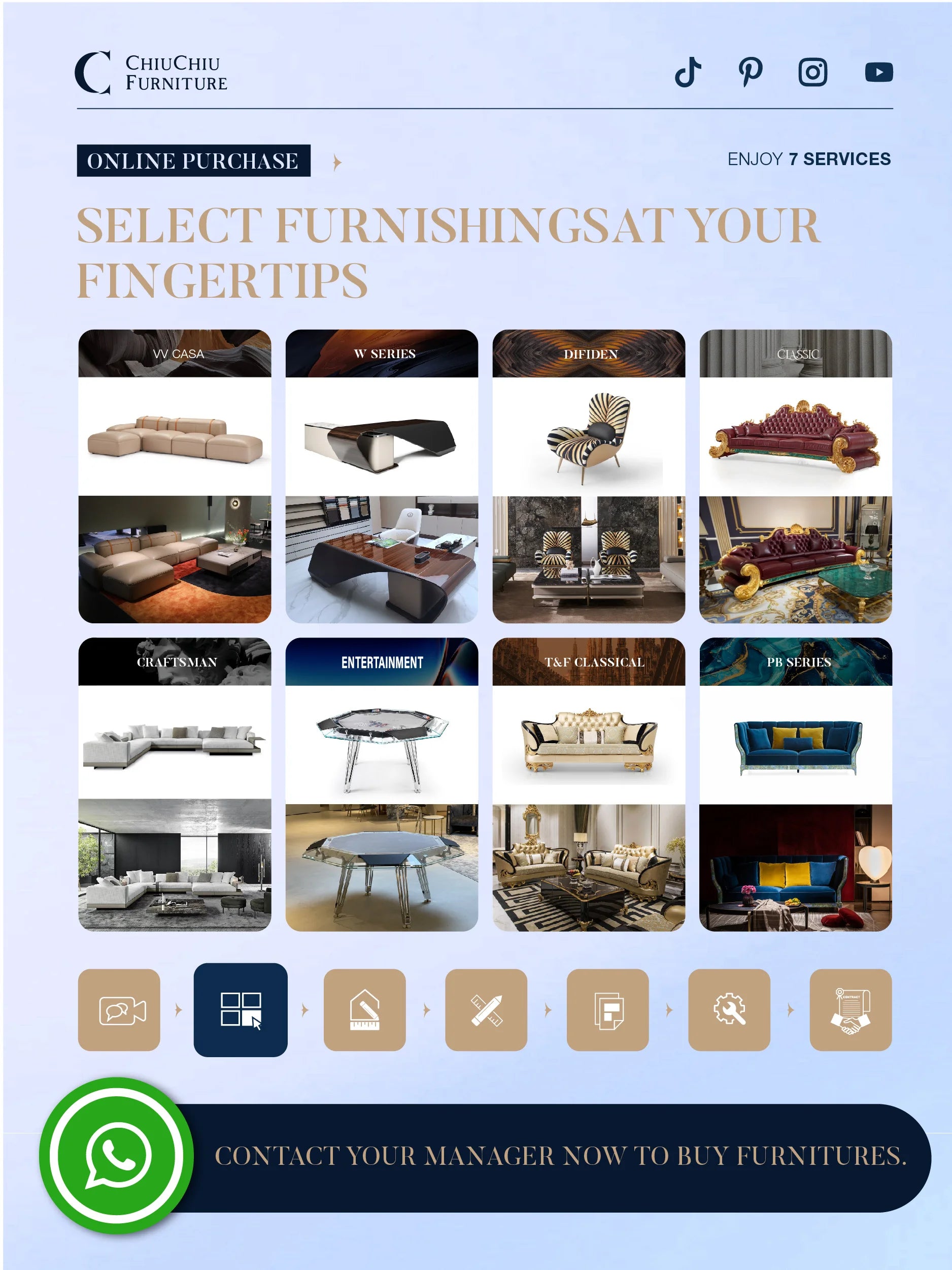 Online Furniture Sourcing Tour & China Buying Service
