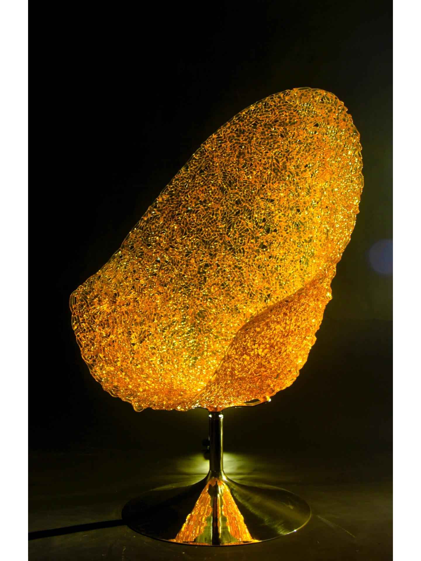 ueen Crystal Chair: Twinkling Stars of the Night Sky