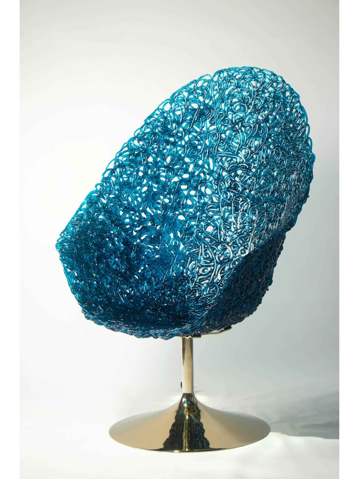 ueen Crystal Chair: Twinkling Stars of the Night Sky