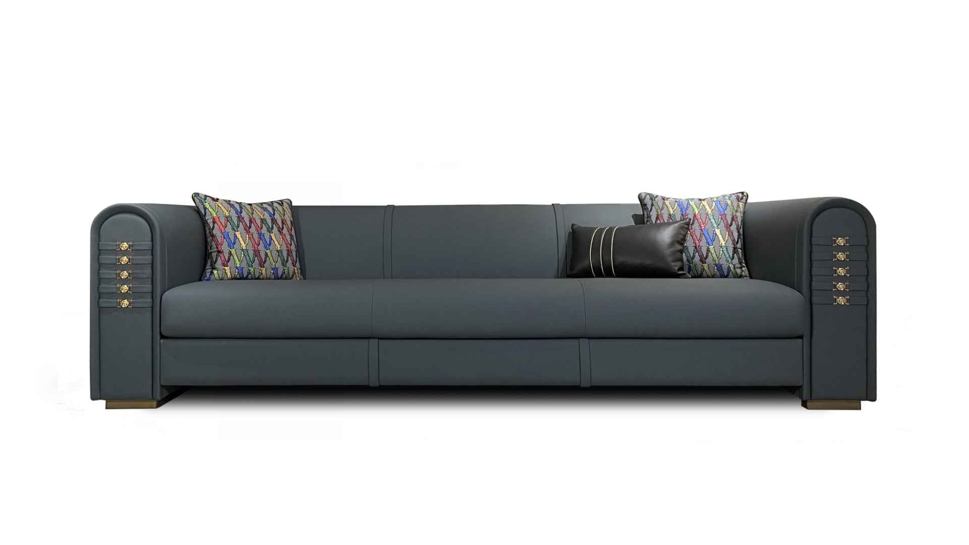 American Style Modern Leather Sofa WH313SF1B- WH313SF3B-WH313SF3 Sofa