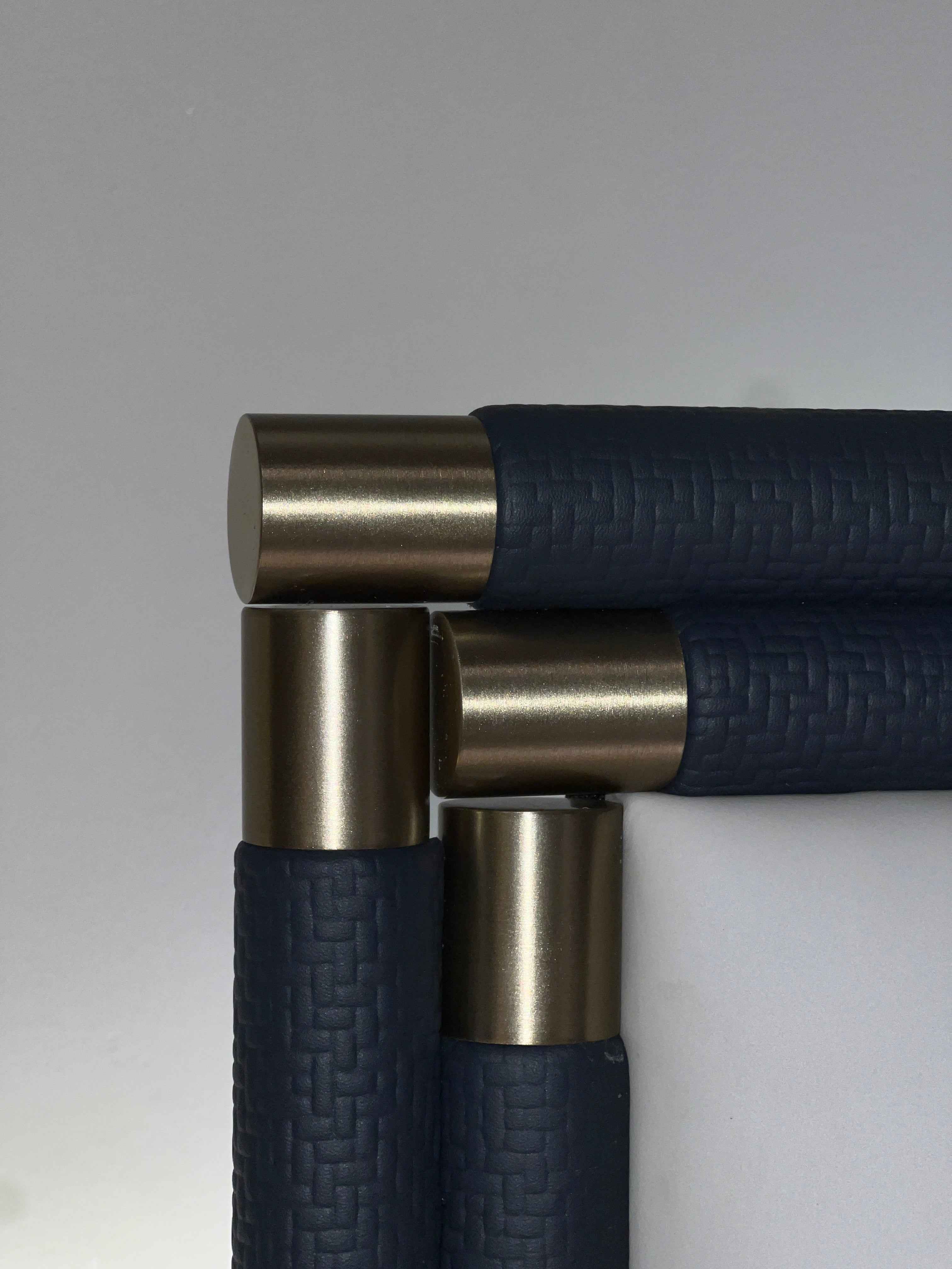 Luxury Sleep: High-quality leather design, modern simple double bed set DX5-068-1 Bed