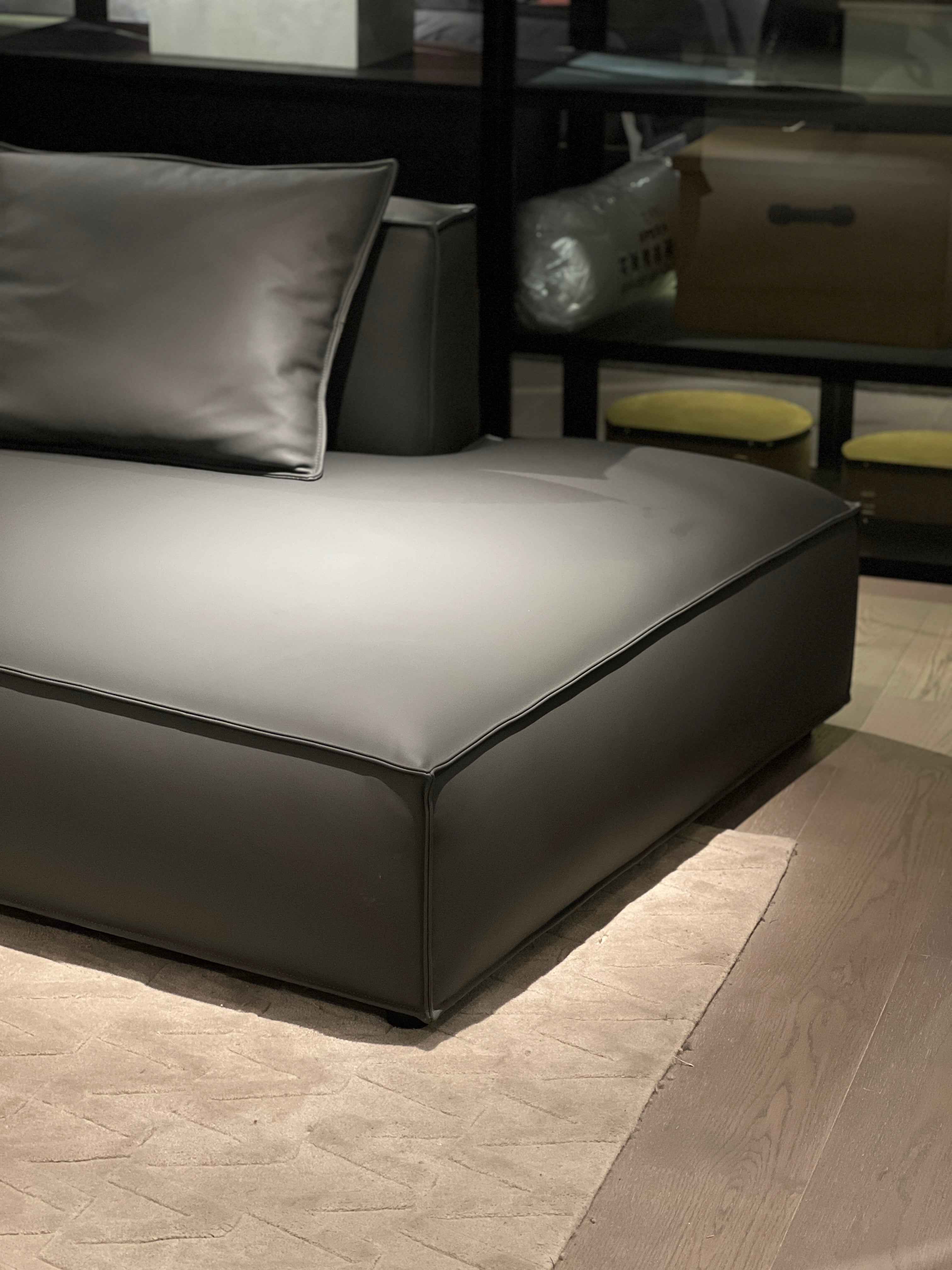 Modern Minimalist Full Leather Suitable for small apartments Sofa VJ2-2328 Sofa