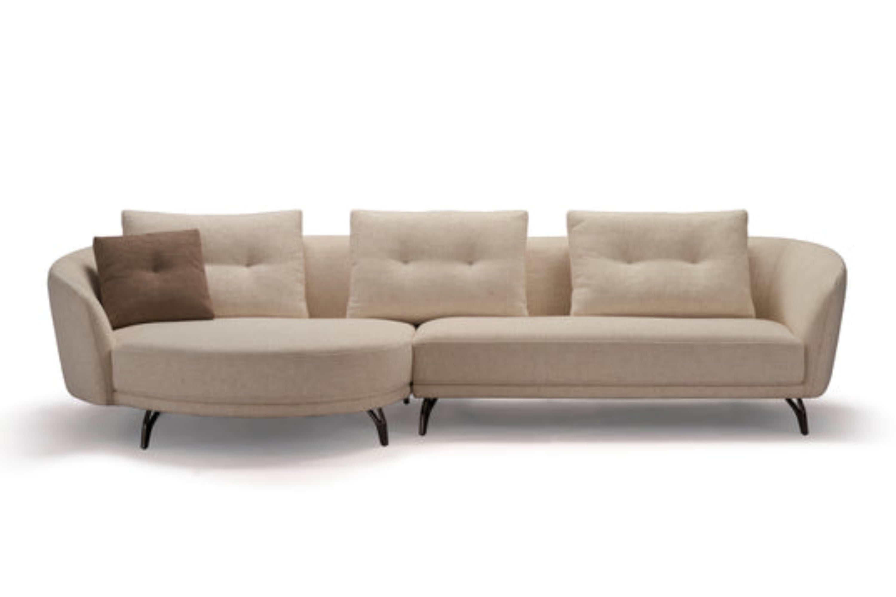 The Minimalist Natural Curve VJ5-2305 Sofa VV