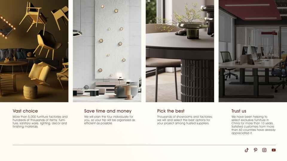 VVVIP FURNITURE TOUR SERVICE