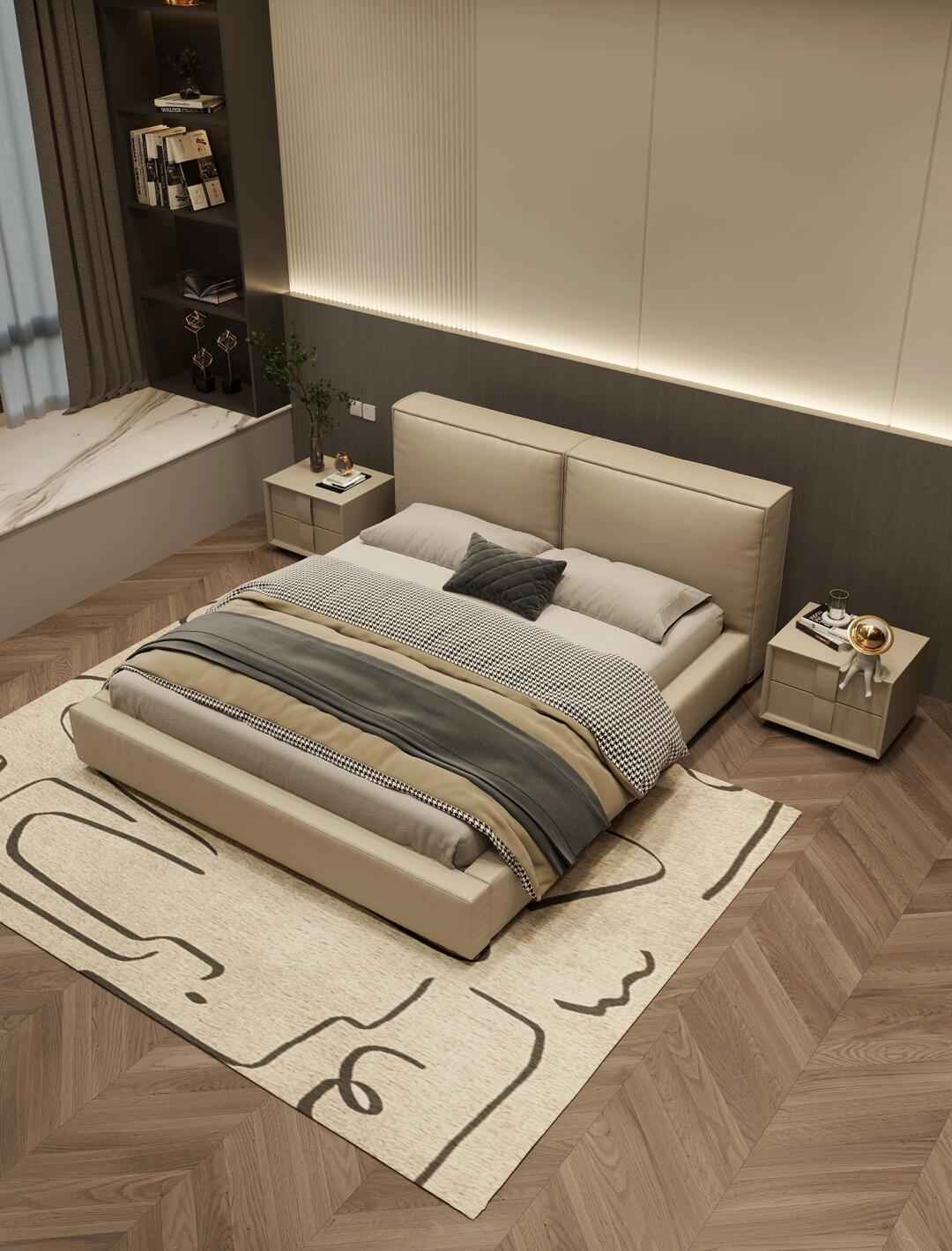 2262 Bed tofu bed Fluff bed