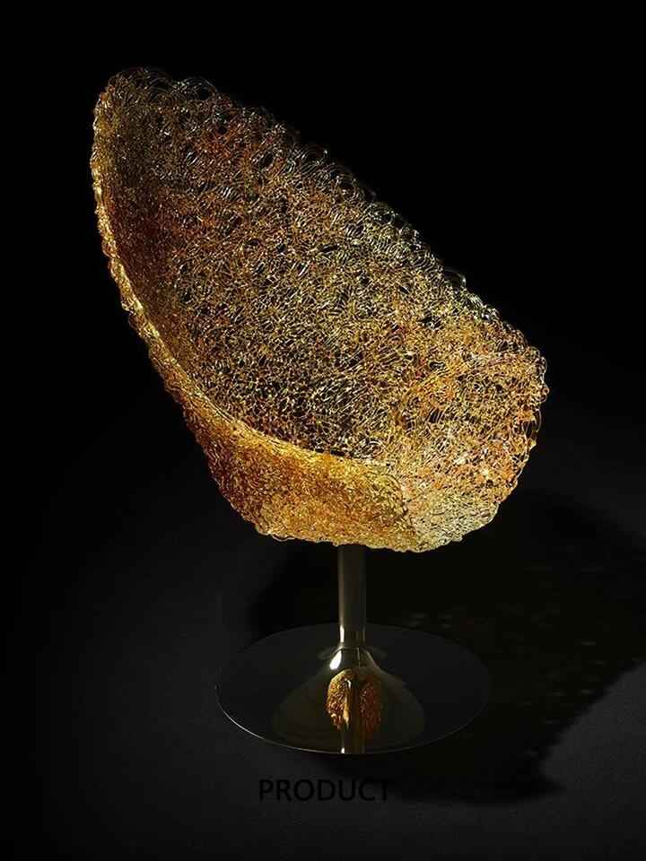 ueen Crystal Chair: Twinkling Stars of the Night Sky