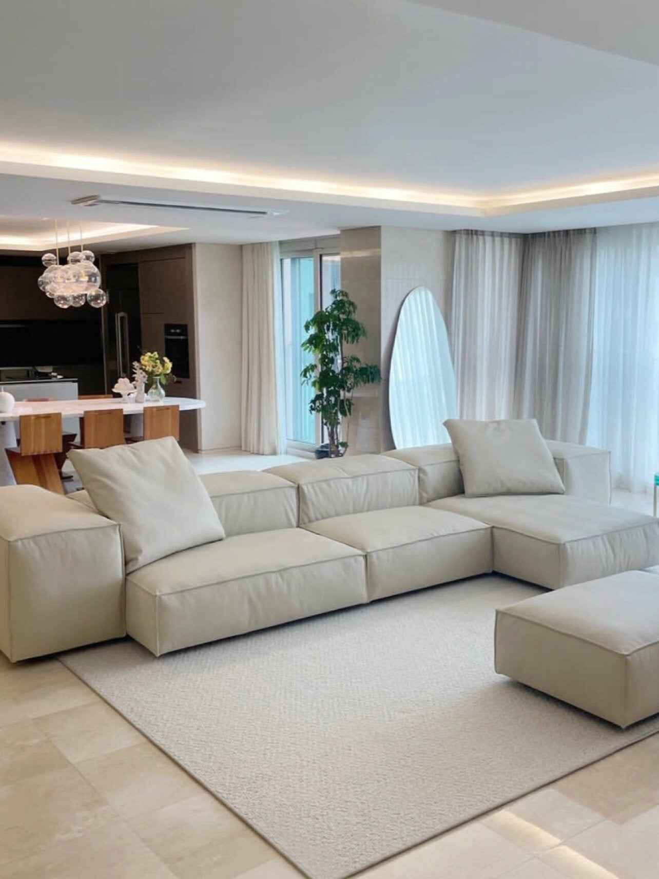 Minimalist Aesthetics: Multi-functional Modular Design of Tofu Block Sofa