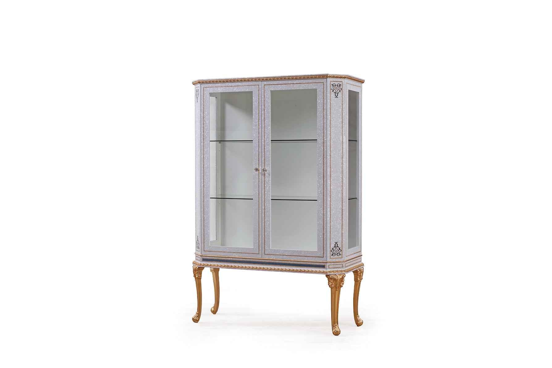 AI-2019D-25 Tall two door wine cabinet