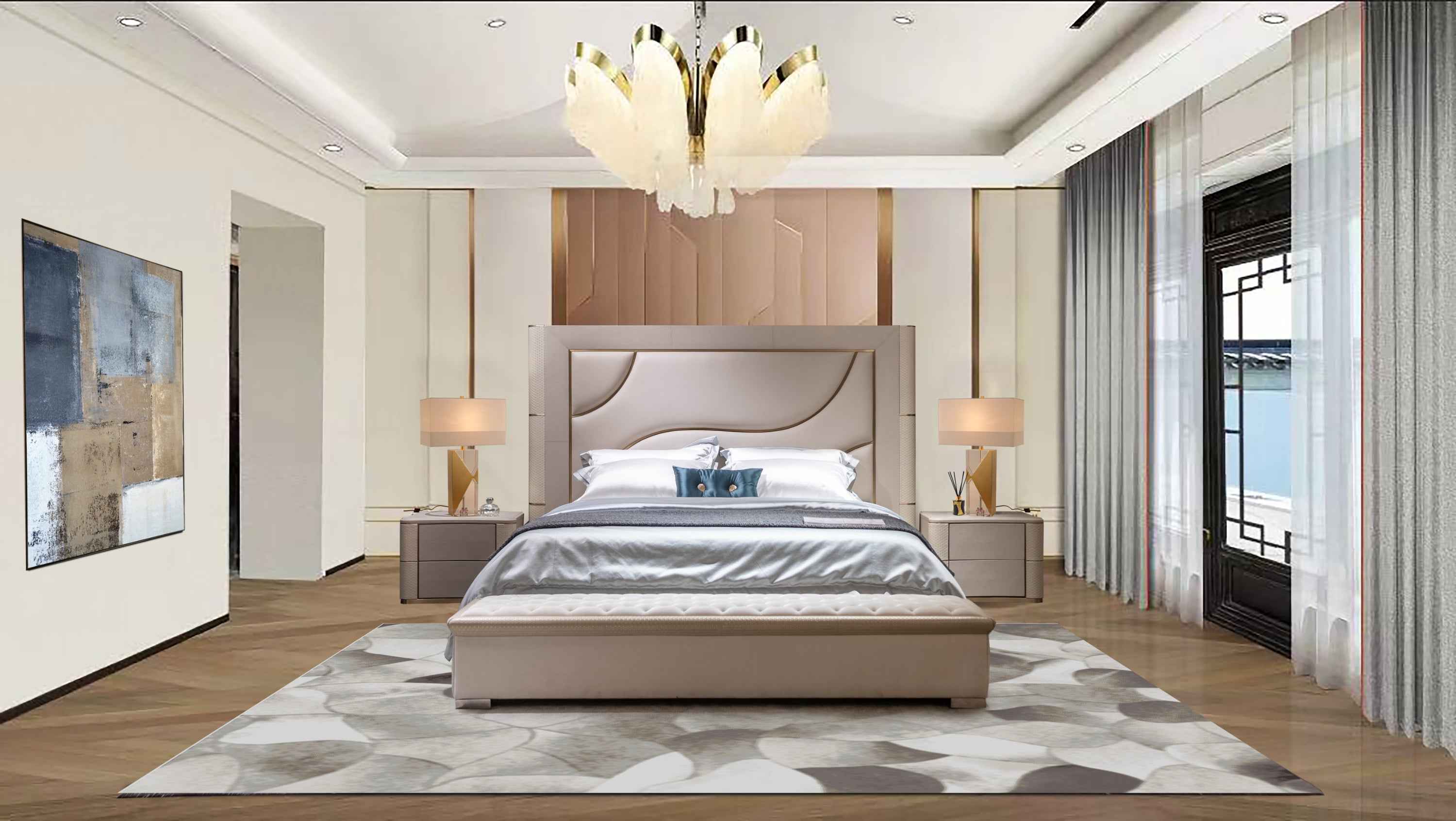 APT-563B Bed stool Bedside bench