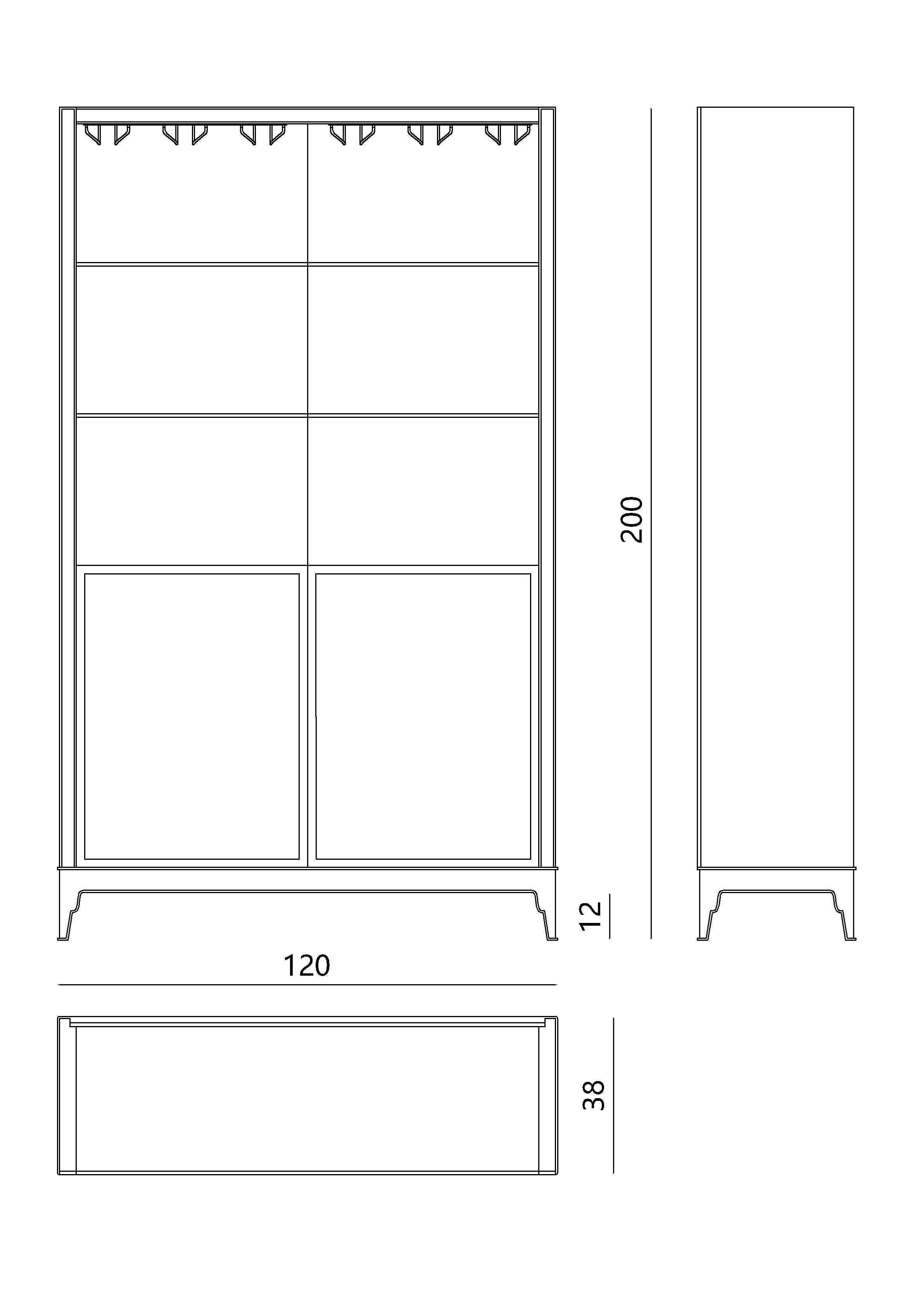 APTA-2792 Wine Cabinet – Premium Storage Solution for Wine Lovers - Chiuchiufurniture