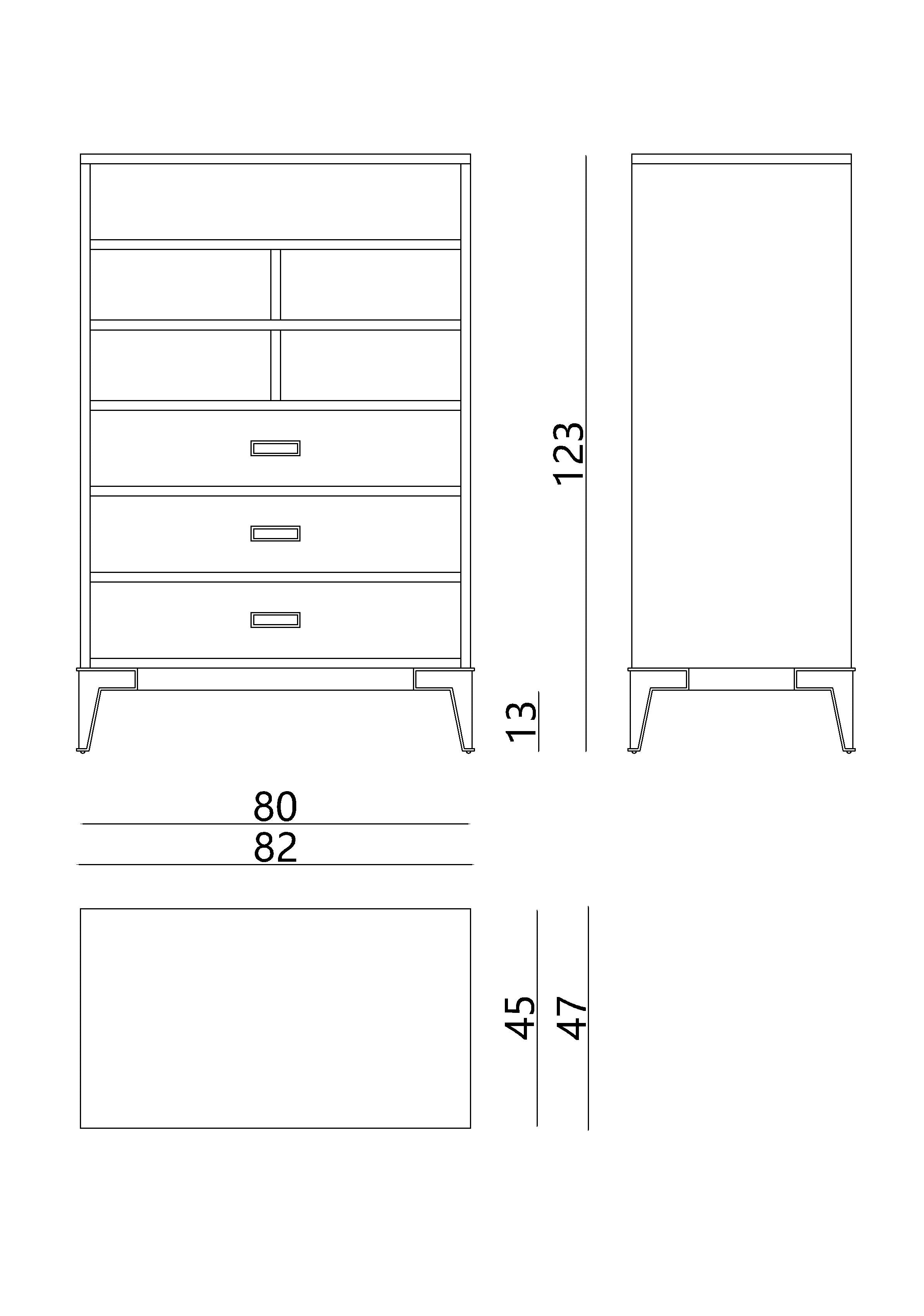 APTA-3009 Chest of drawers - Stylish Storage Solution for Your Home - Chiuchiufurniture