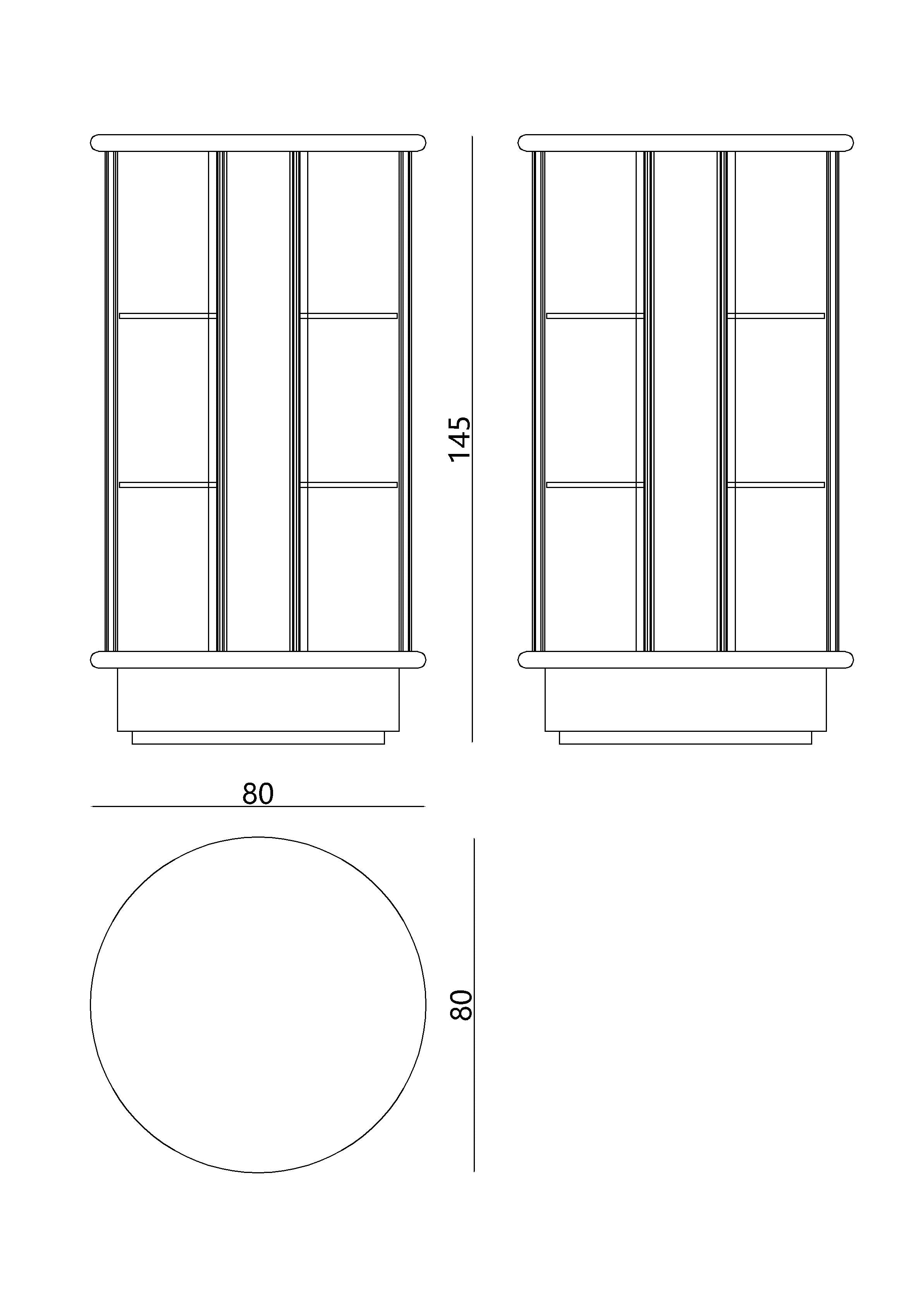 APTA-3176 High Bookcase - Stylish Storage Solution for Your Home - Chiuchiufurniture