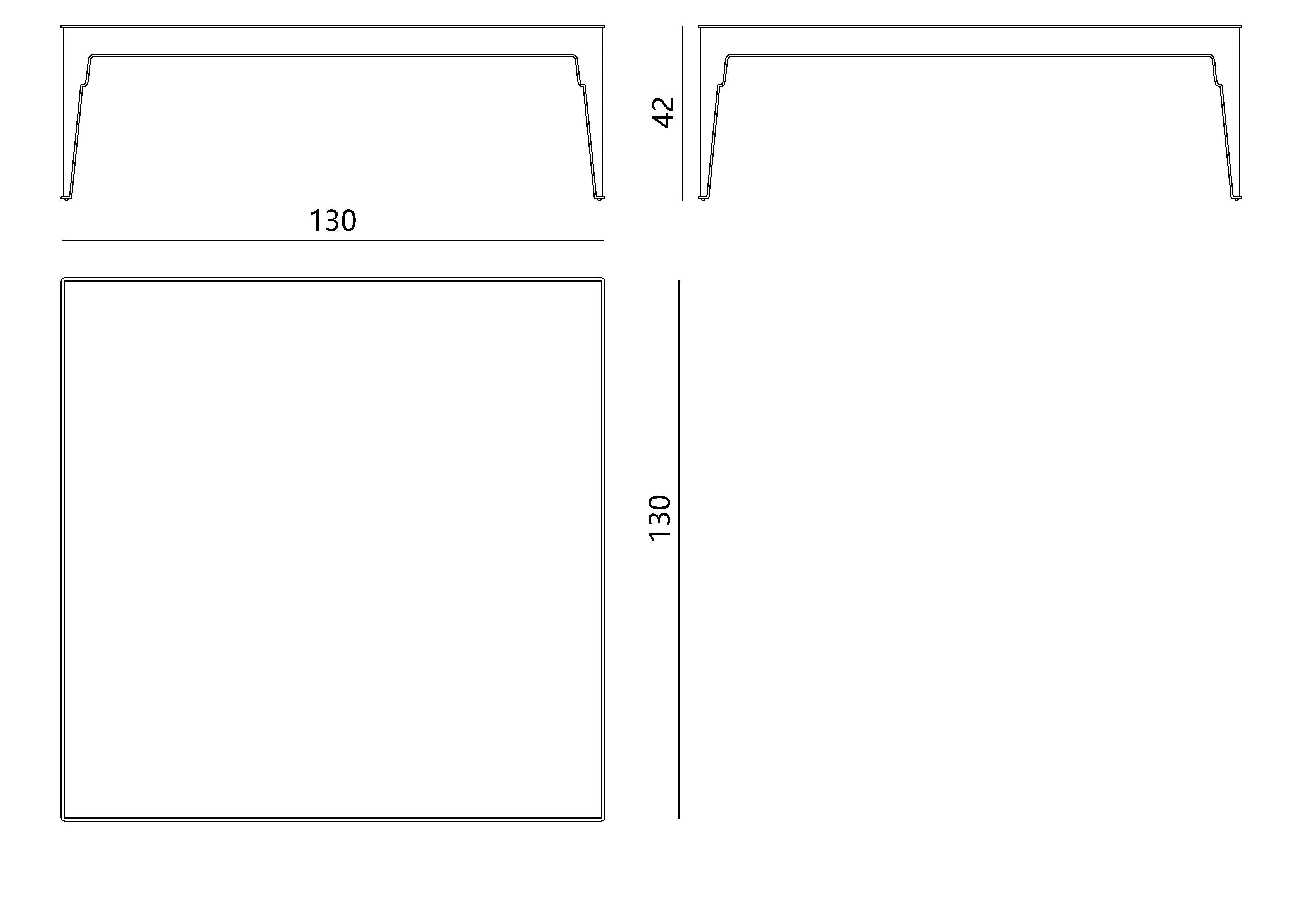 APTC-2839 Square table Coffee Table Tea table - Chiuchiufurniture
