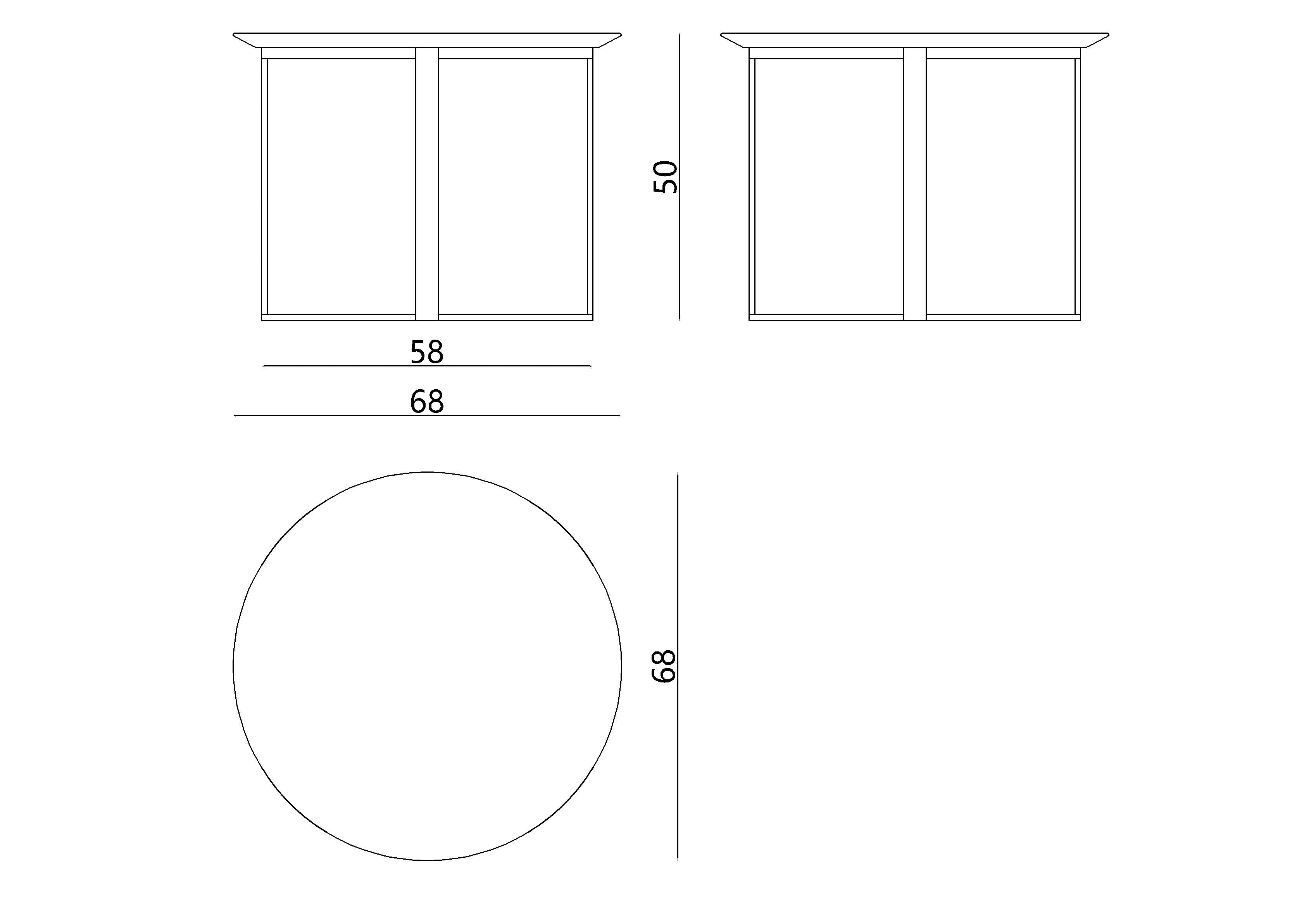 APTC-3060 Round table - Chiuchiufurniture