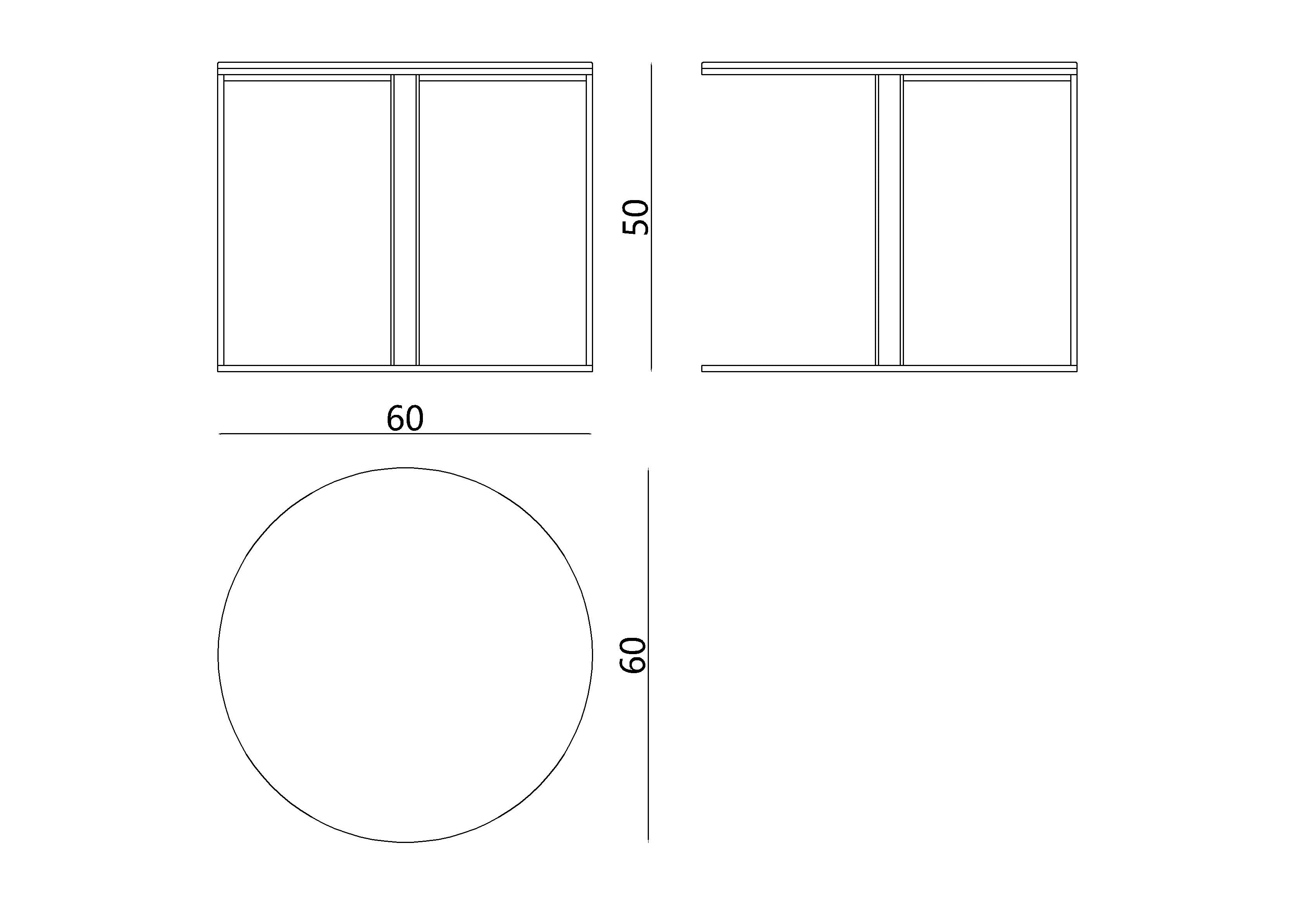 APTC-3070 Round coffee table - Chiuchiufurniture
