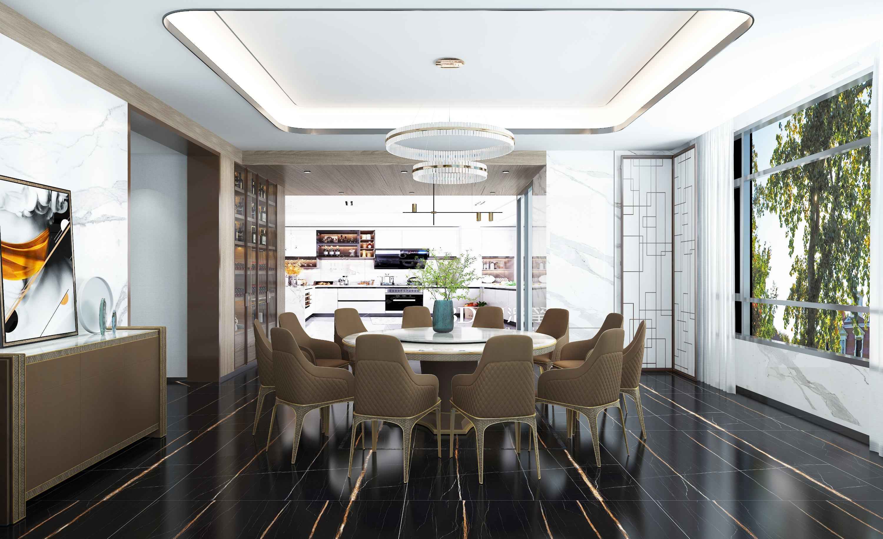 APTA-2595 dining cabinet