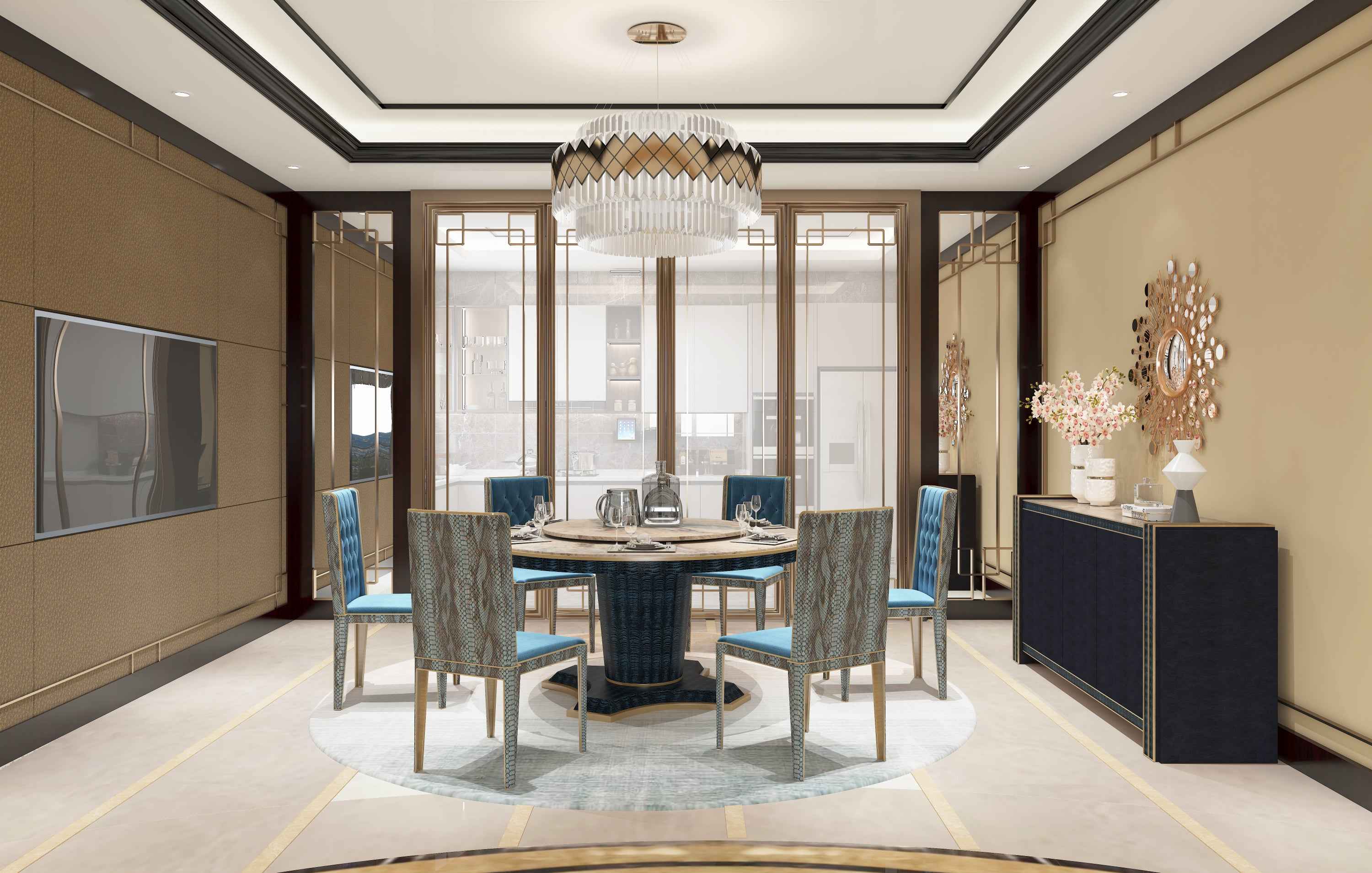 APTA-2595 dining cabinet