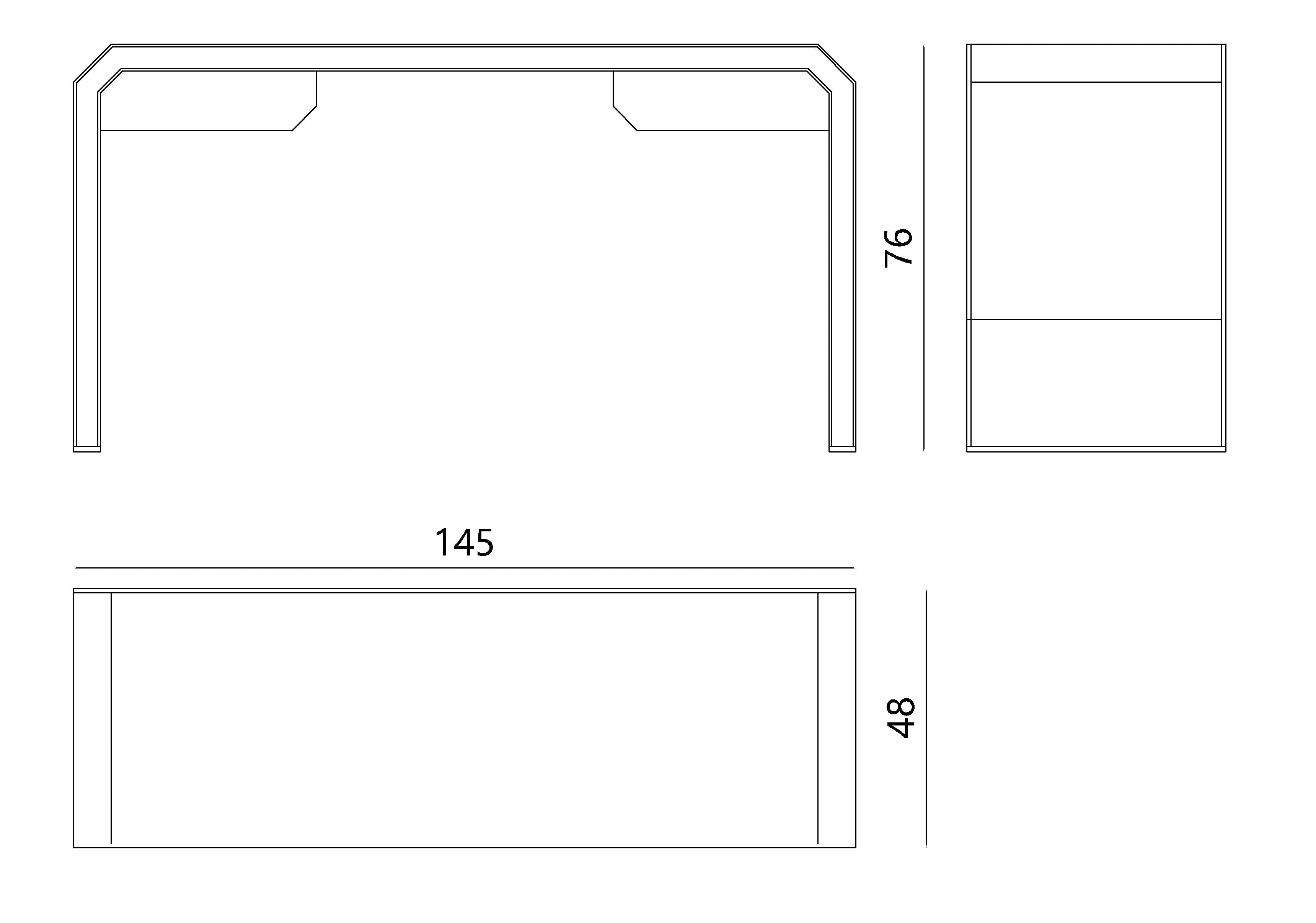 APTD-2536 Dressing Table with Modern Design and Elegant Finish - Chiuchiufurniture