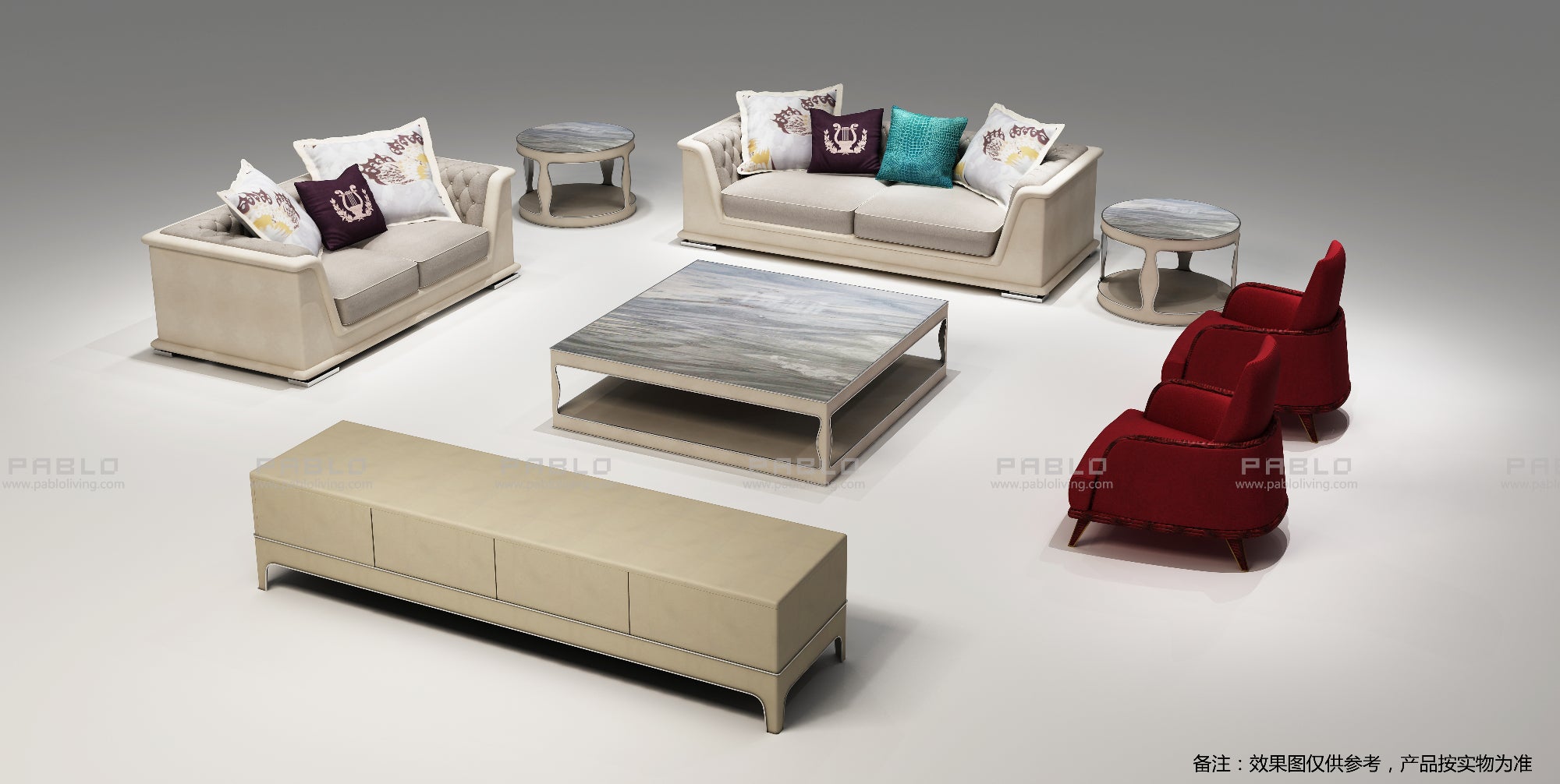 APTC-223 Small round table Coffee Table Tea table - Chiuchiufurniture