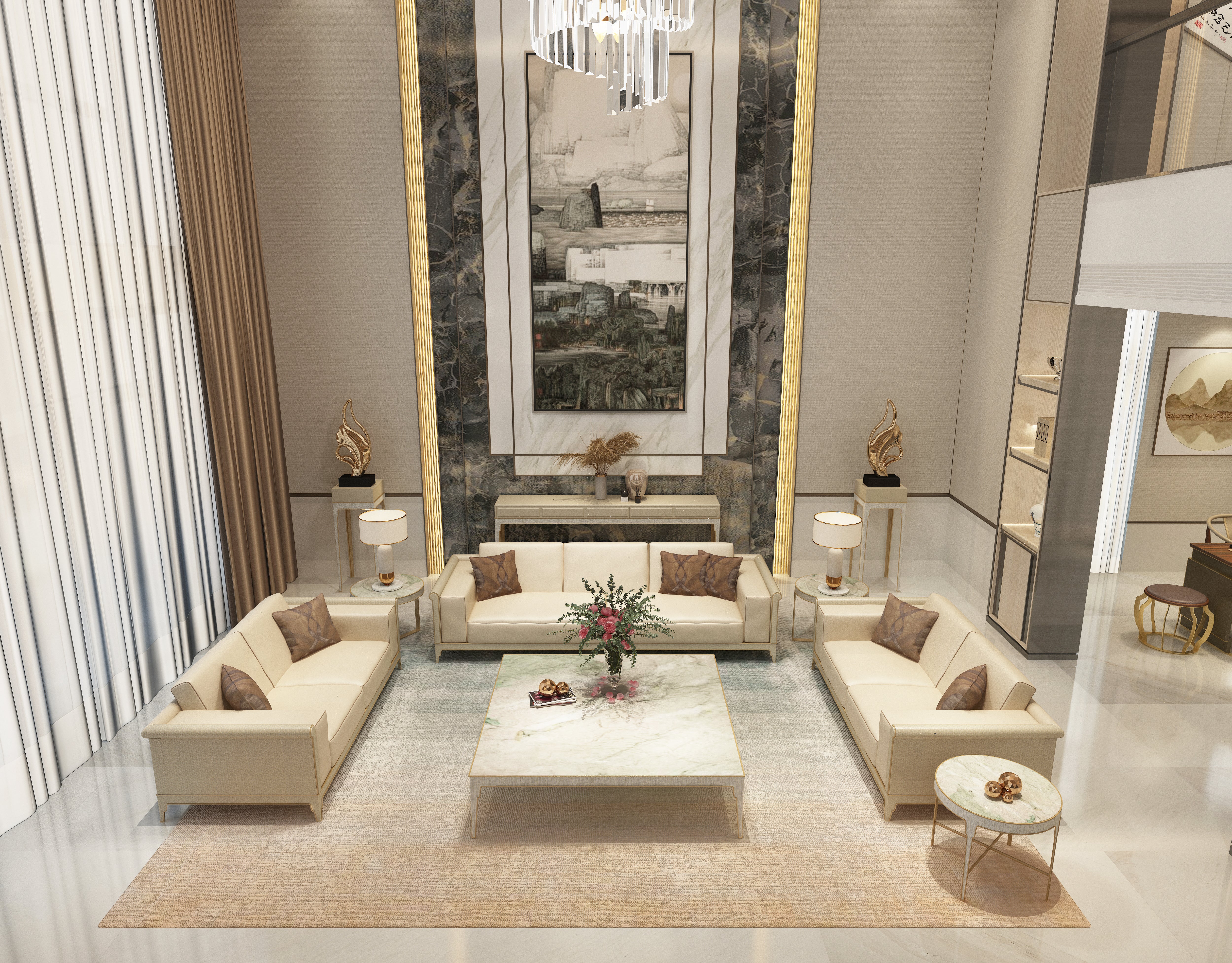 APTC-2819 Entrance Hall for Modern Interiors - Chiuchiufurniture