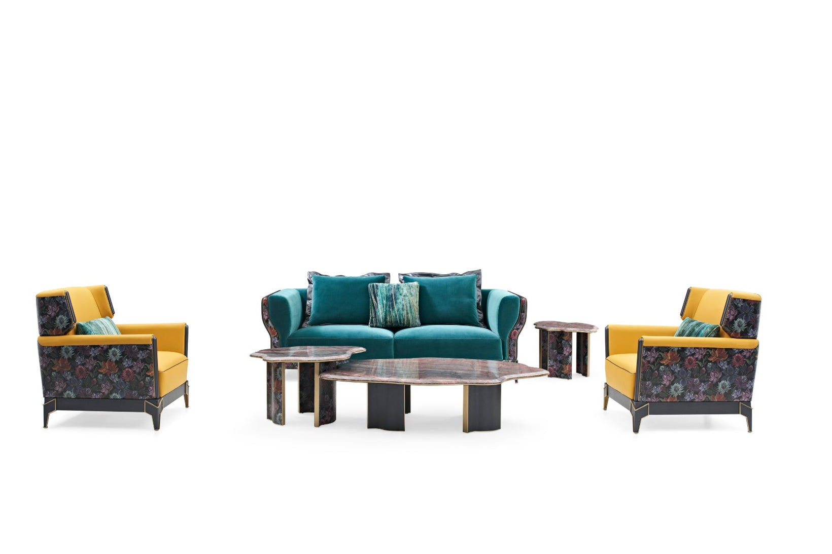 APTC-2597 Lrregular coffee table Coffee Table Tea table - Chiuchiufurniture