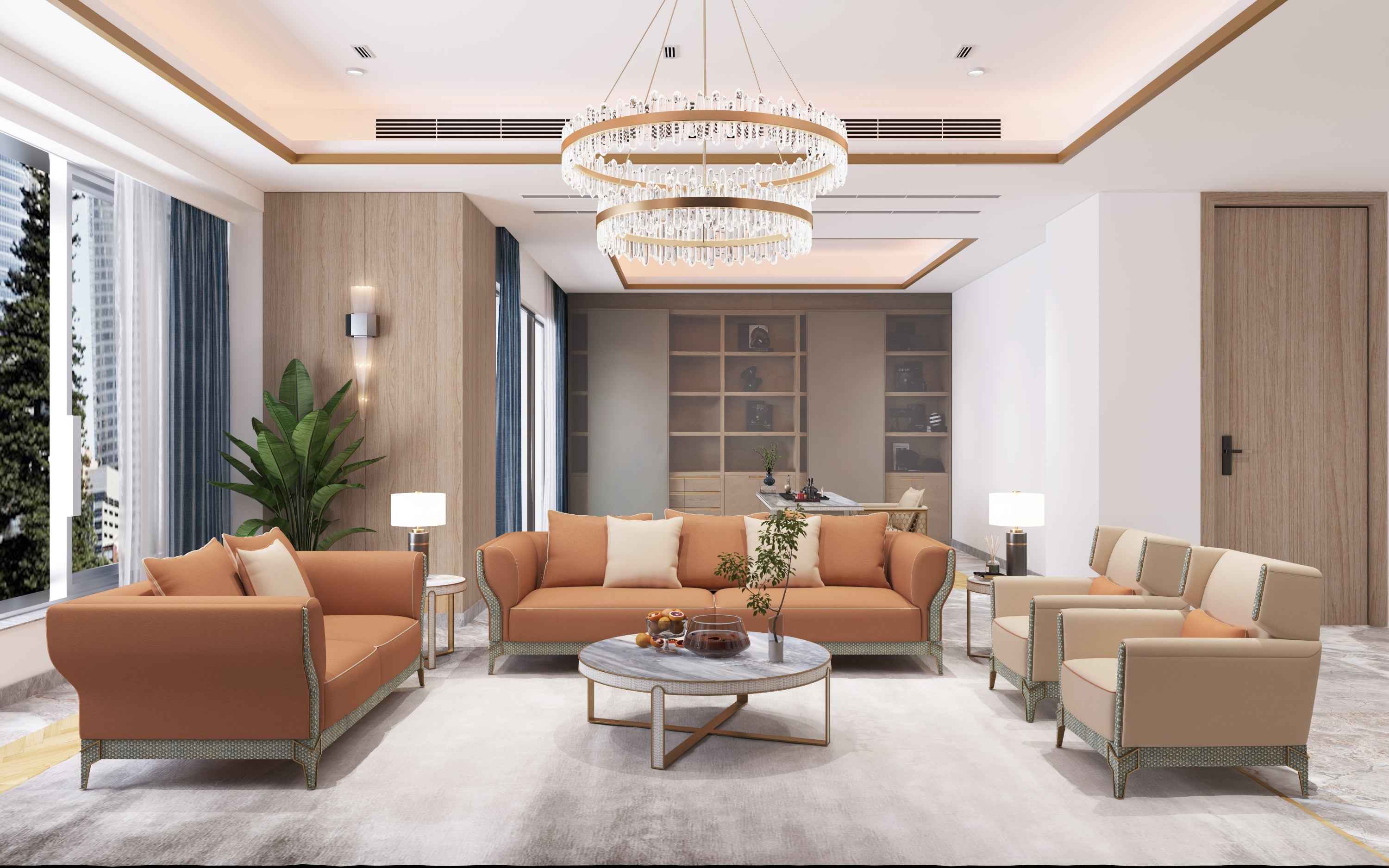 APTC-2760 Round coffee table