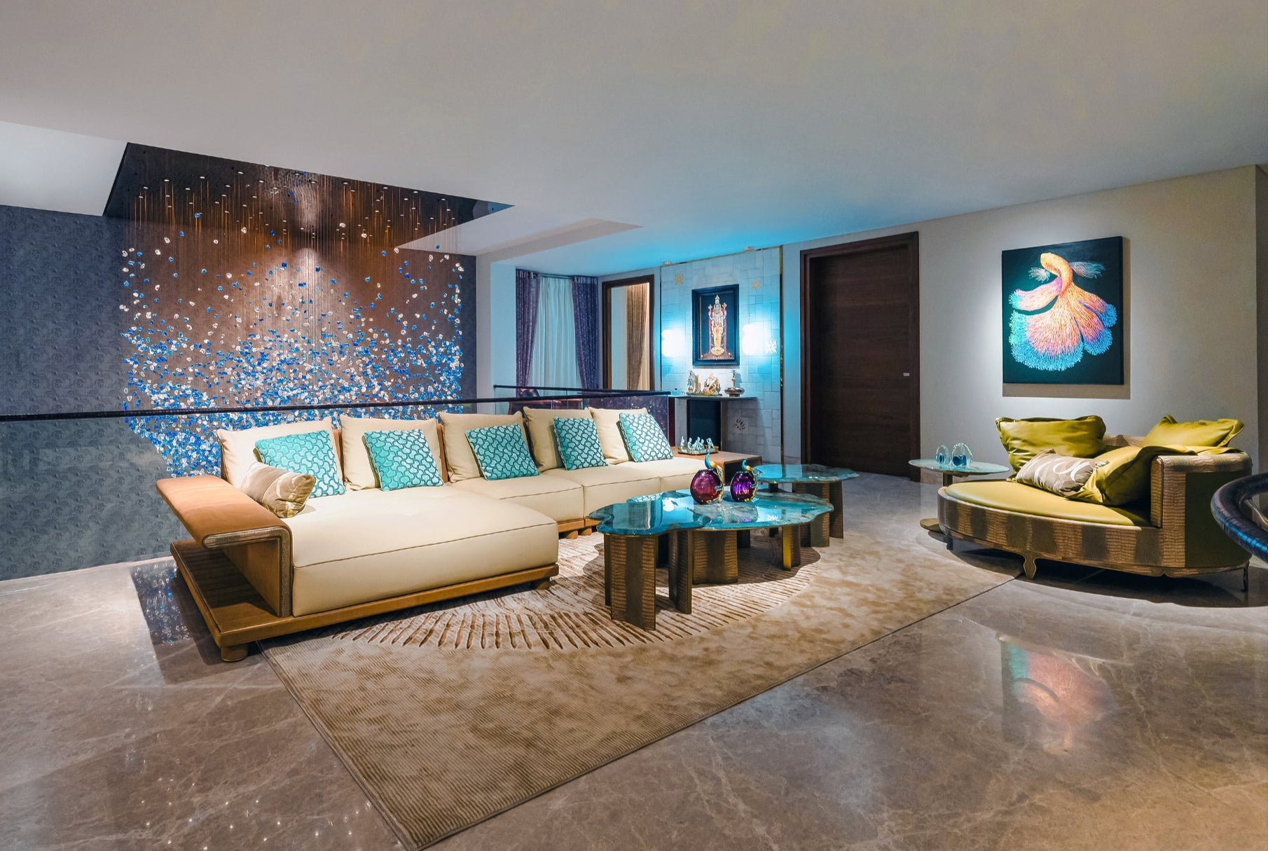 APTC-2597 Lrregular coffee table Coffee Table Tea table - Chiuchiufurniture