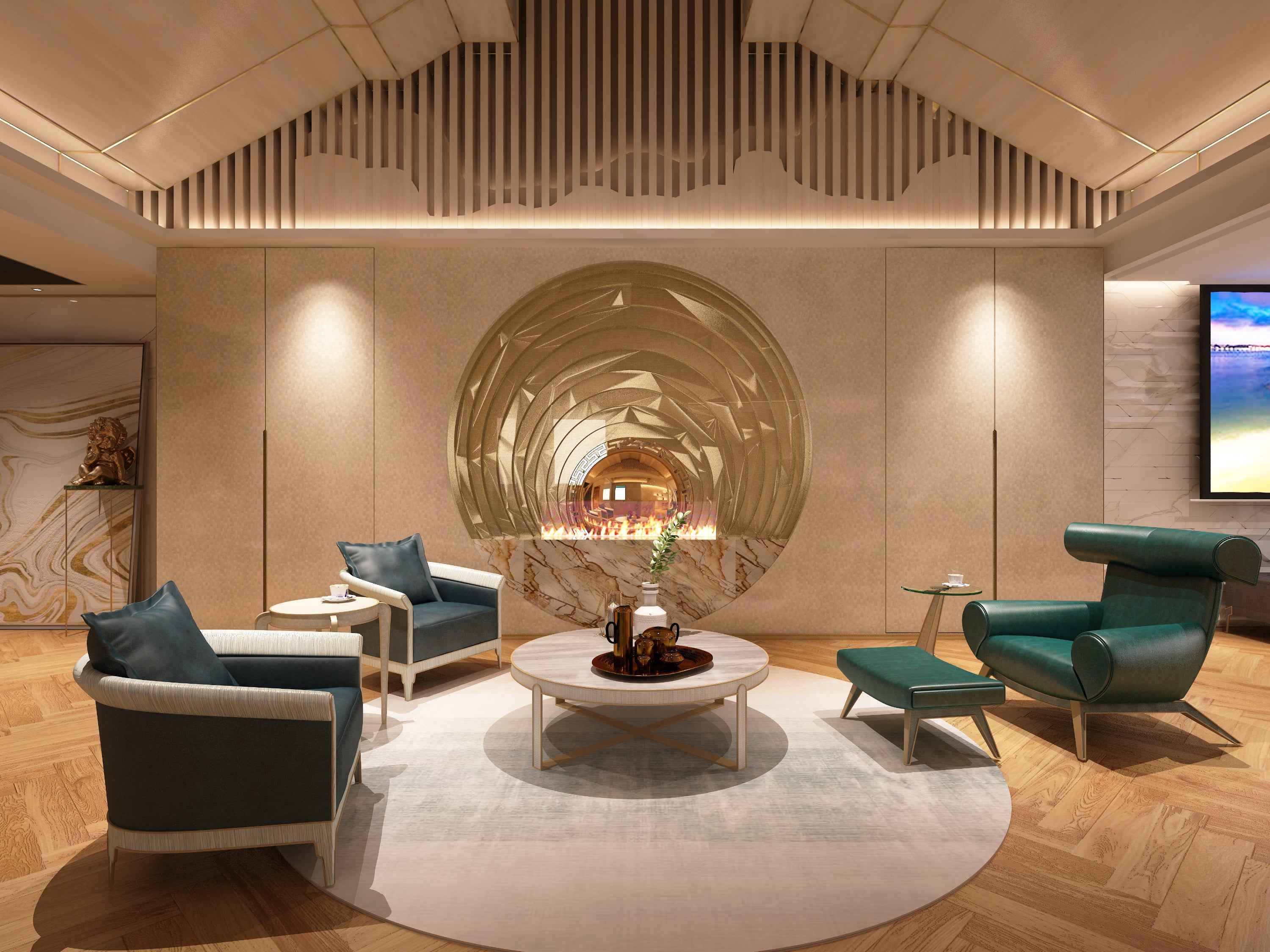 APTC-2760 Round coffee table