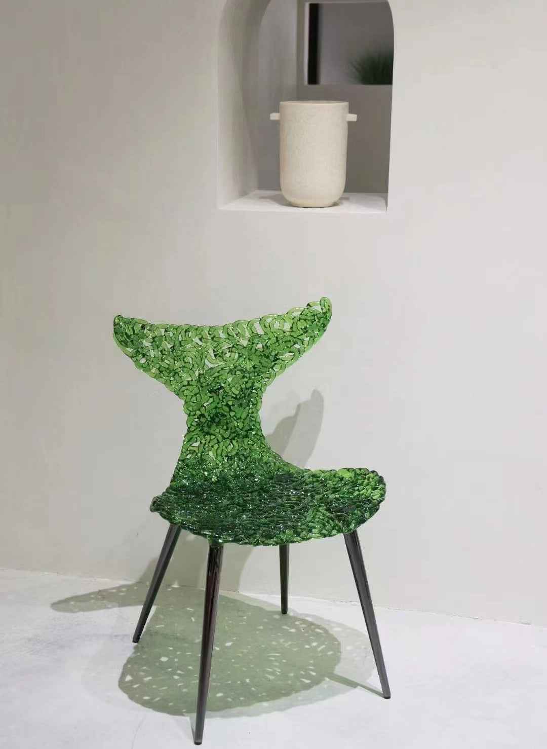 CY-371-1 Amber Fibre Optic Chair