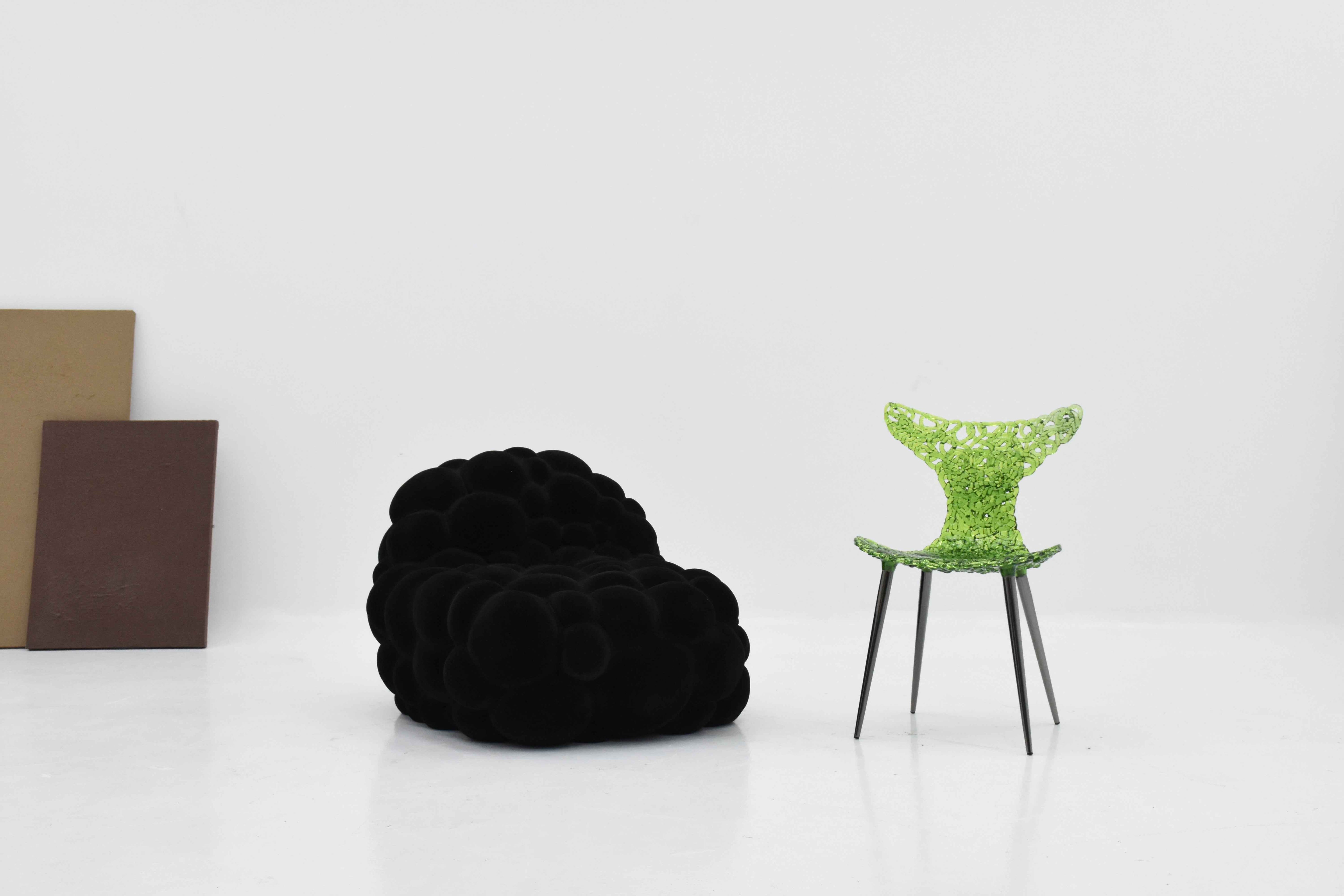 CY-371-1 Amber Fibre Optic Chair