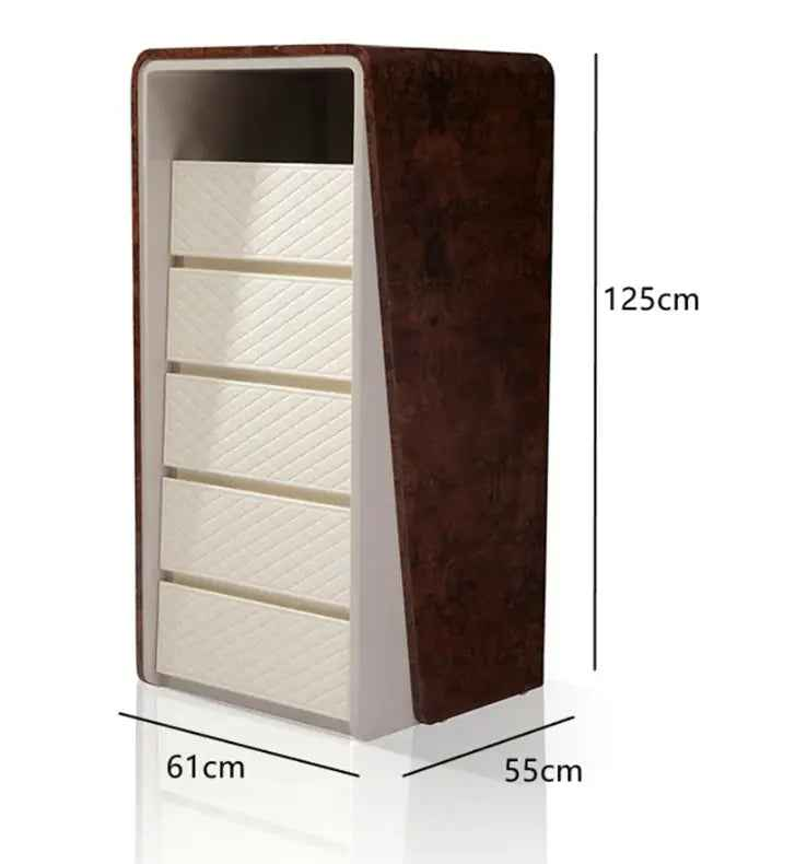 Luxury Modern Bentley Sideboard W006B12B - Eastgate Storage Cabinet with Wine Display and Diamond-Embroidered Panels