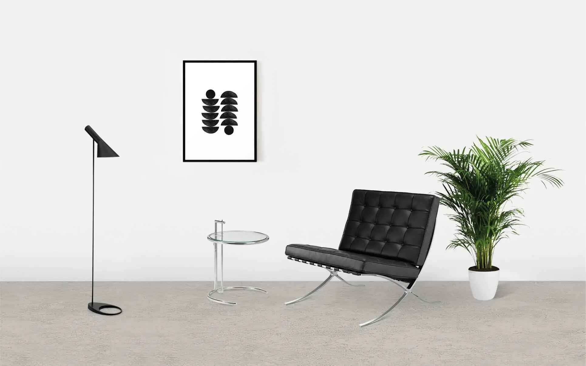 ChiuChiu Furniture Barcelona Chair - Top high end - Premium Leather