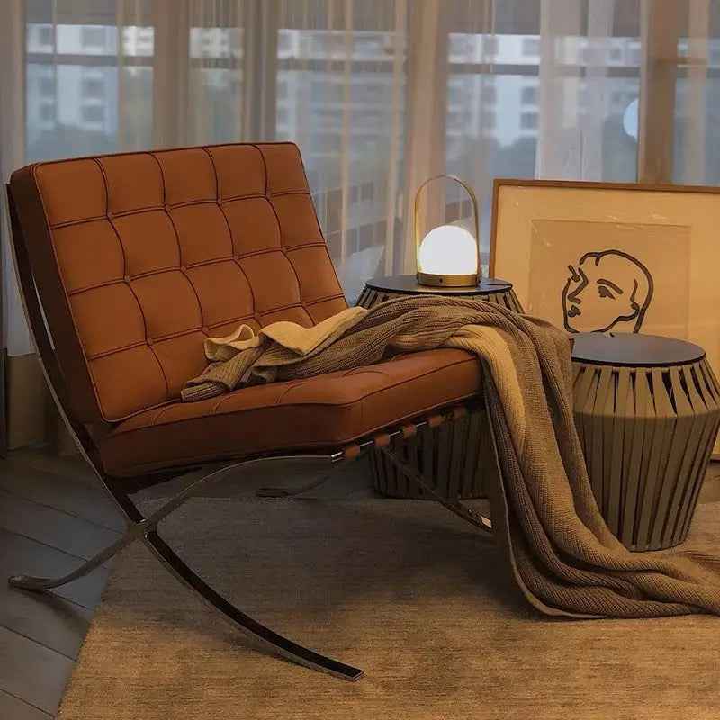 ChiuChiu Furniture Barcelona Chair - Top high end - Premium Leather