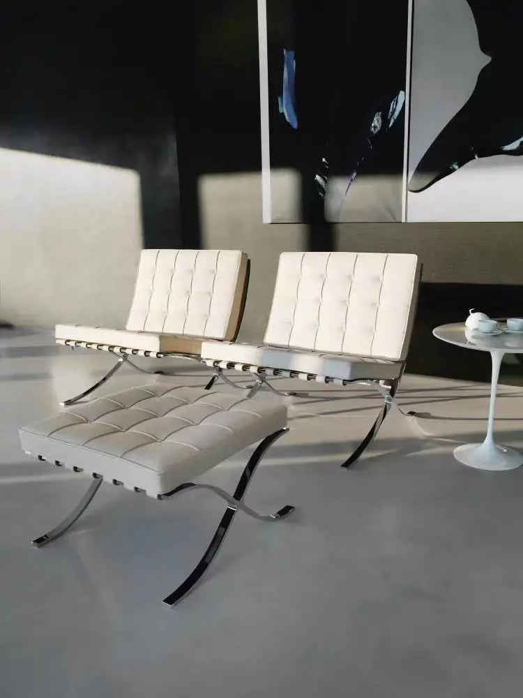 ChiuChiu Furniture Barcelona Chair - Top high end - Premium Leather