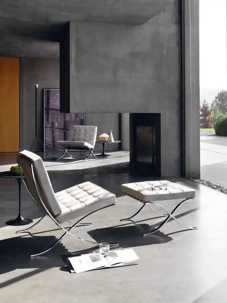 ChiuChiu Furniture Barcelona Chair - Top high end - Premium Leather