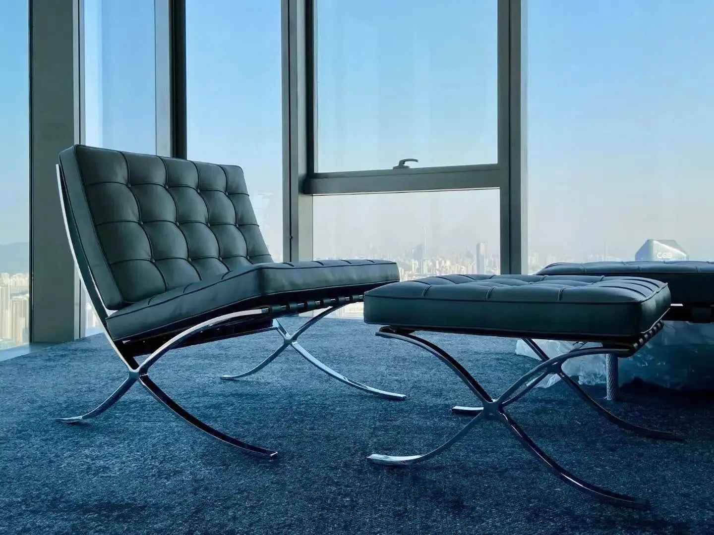 ChiuChiu Furniture Barcelona Chair - Top high end - Premium Leather