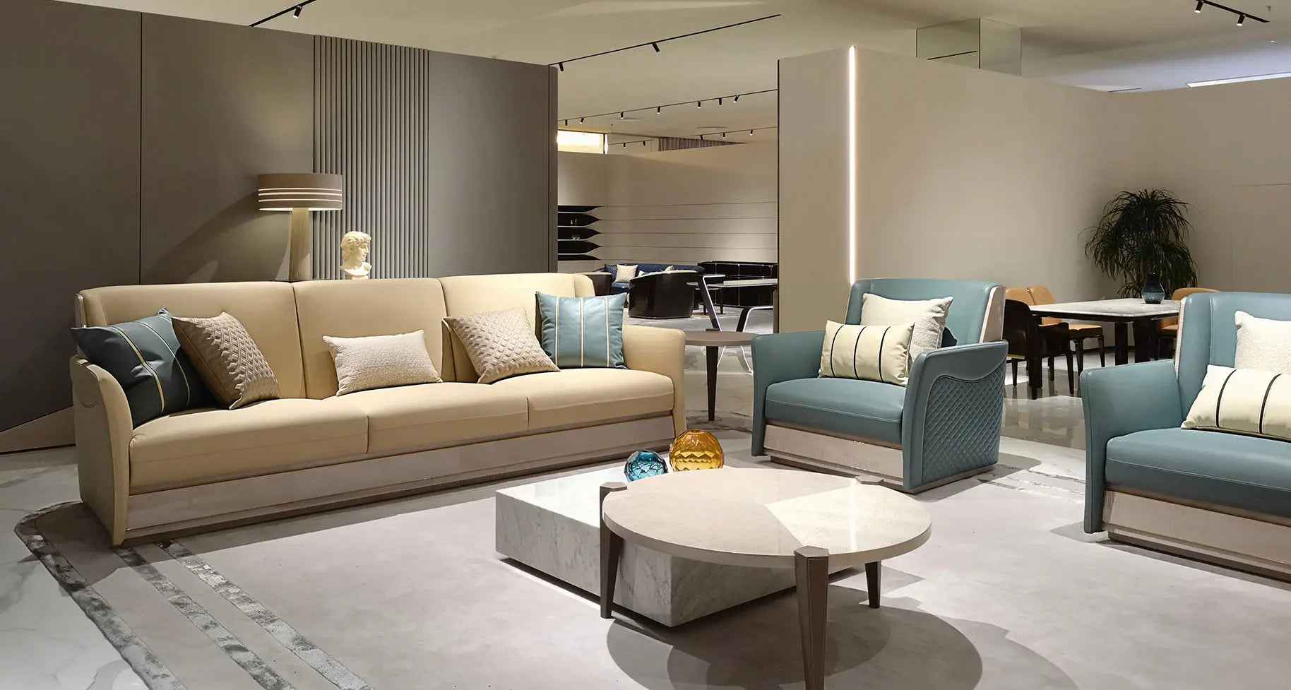 Classic light luxury style Bentley W009H1-1 W009H2-2 Coffee Table Tea table Coner table