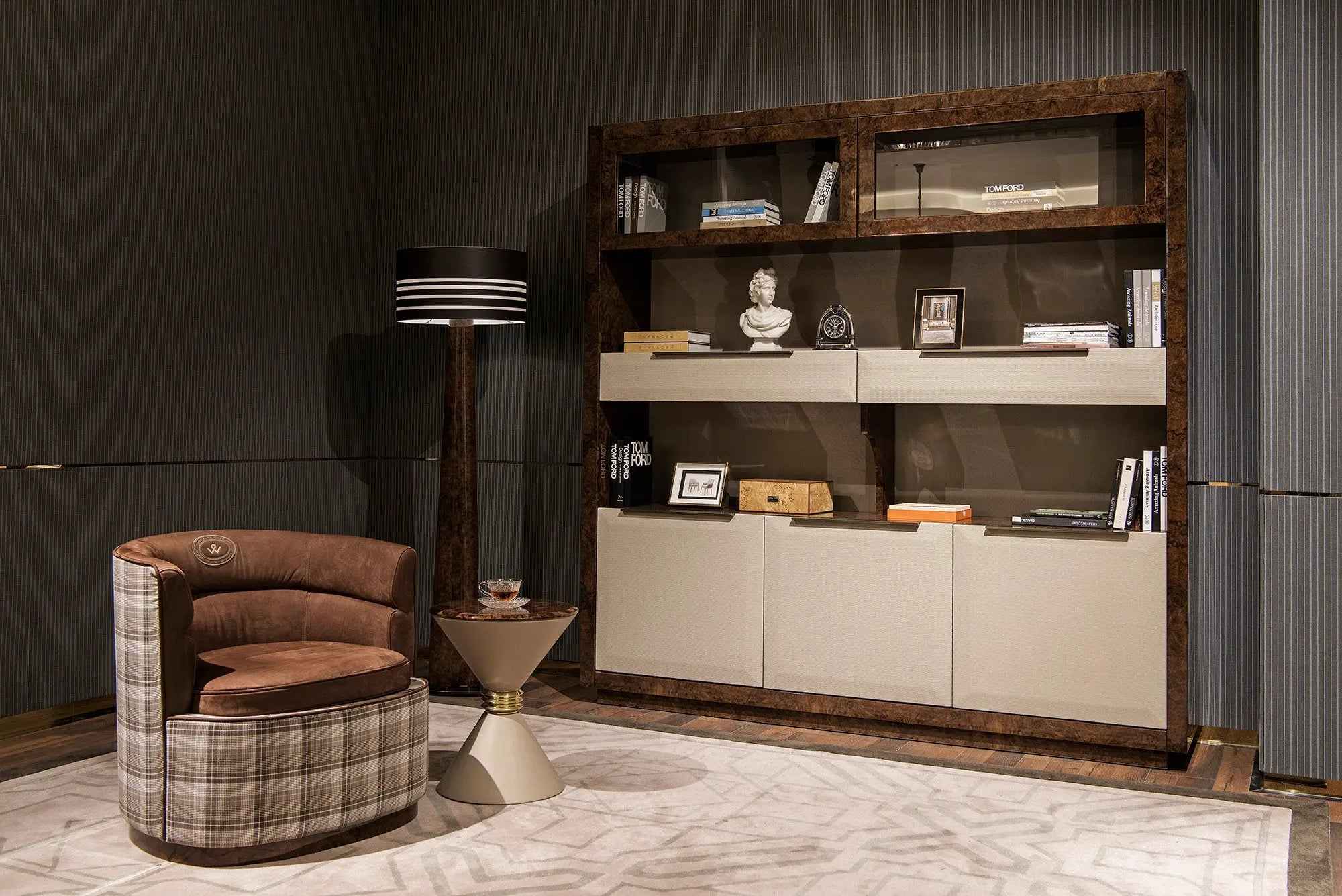 Classic light luxury style Bentley style Morpeth Lighting W006B40 Floor lamp,decorative light