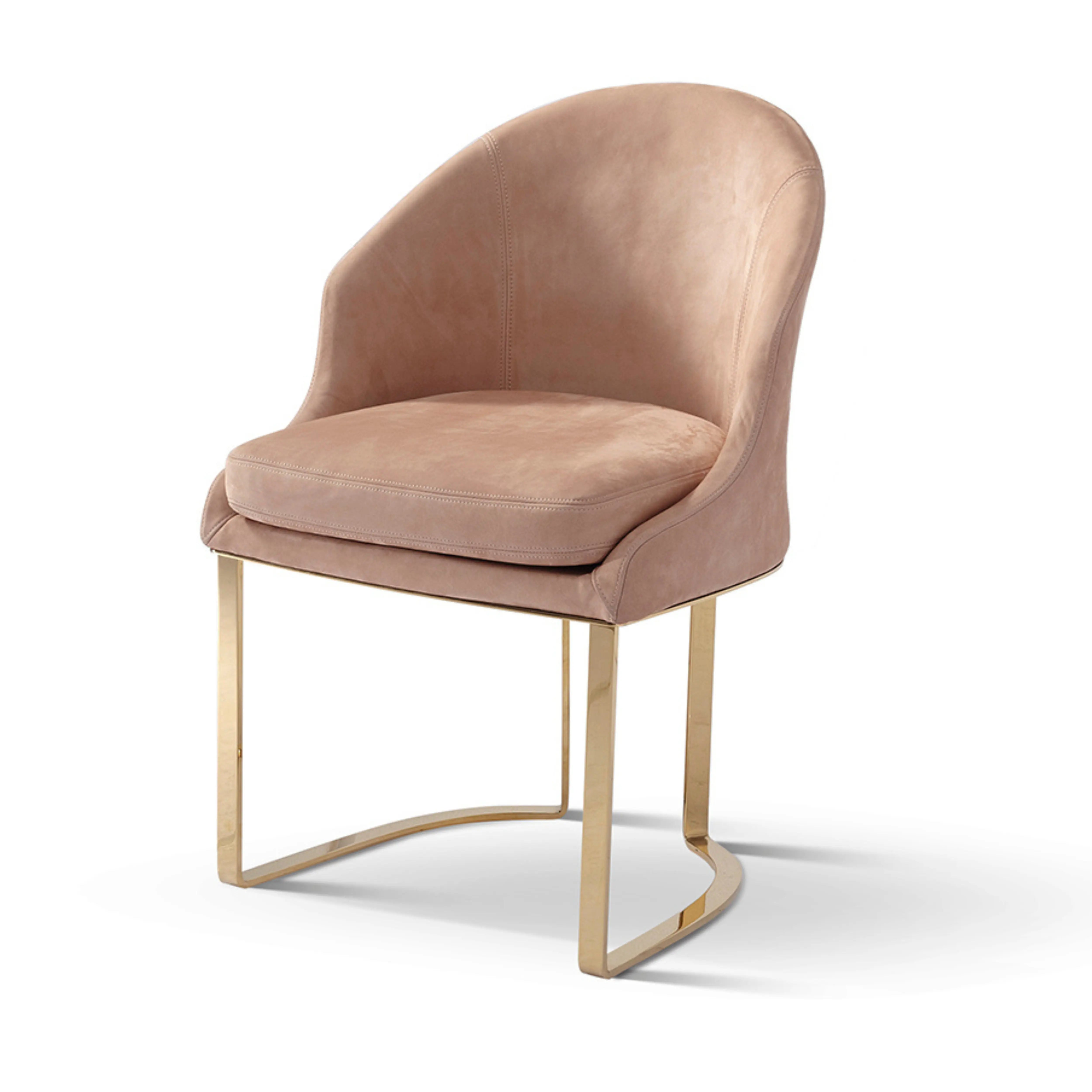 Classic light luxury style Bentley style W002D5C dining chair Leisure Chair Single Chair W