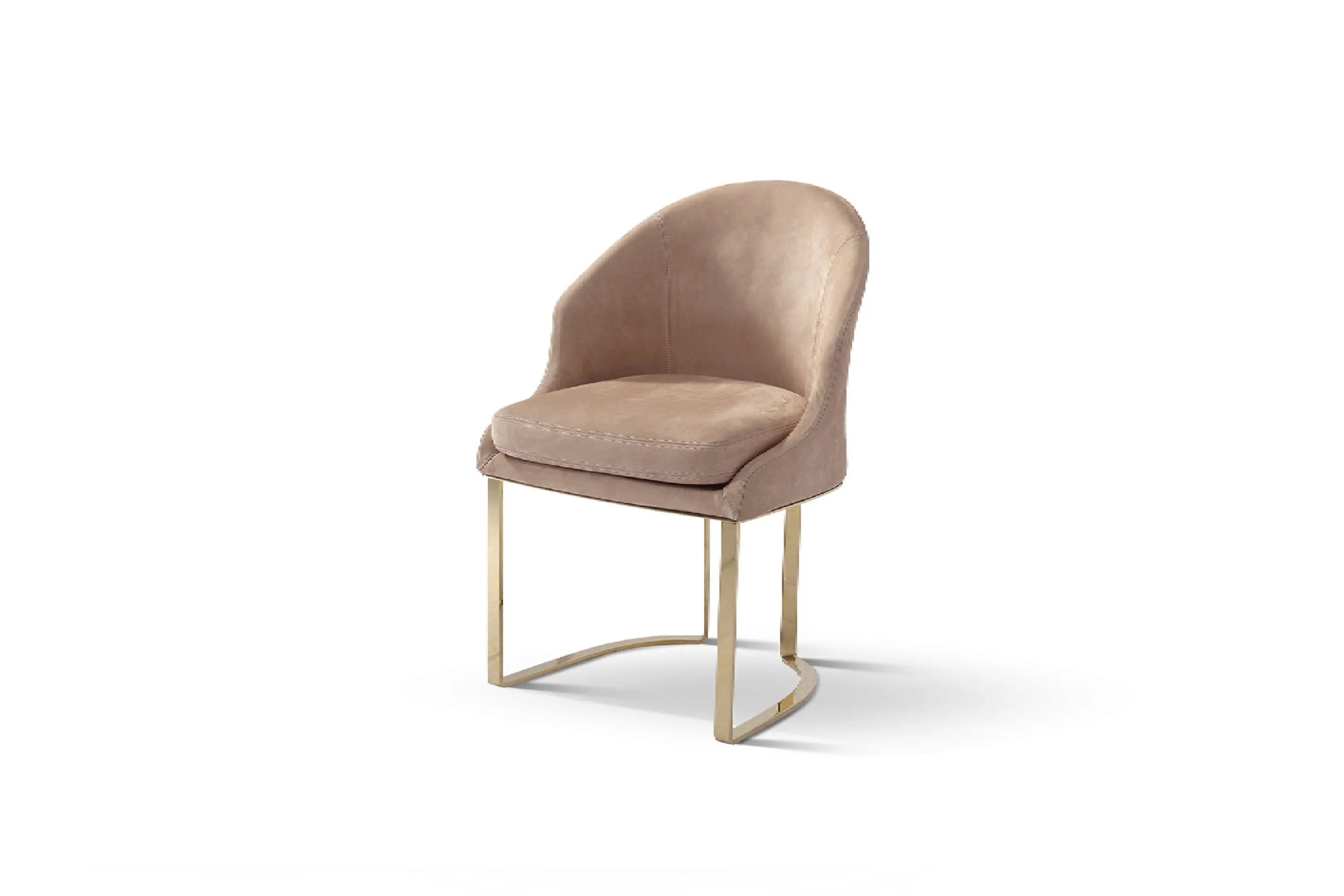 Classic light luxury style Bentley style W002D5C dining chair Leisure Chair Single Chair W