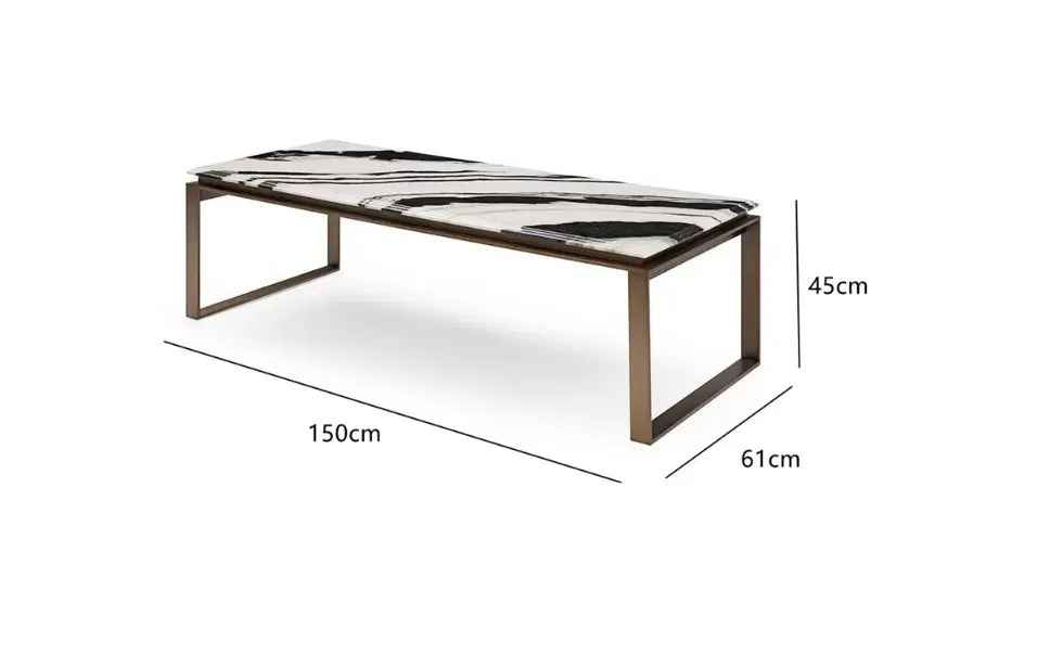 Classic light luxury style W011H3 Visionnaire style Atreyu Coffee Table Tea table Coner table