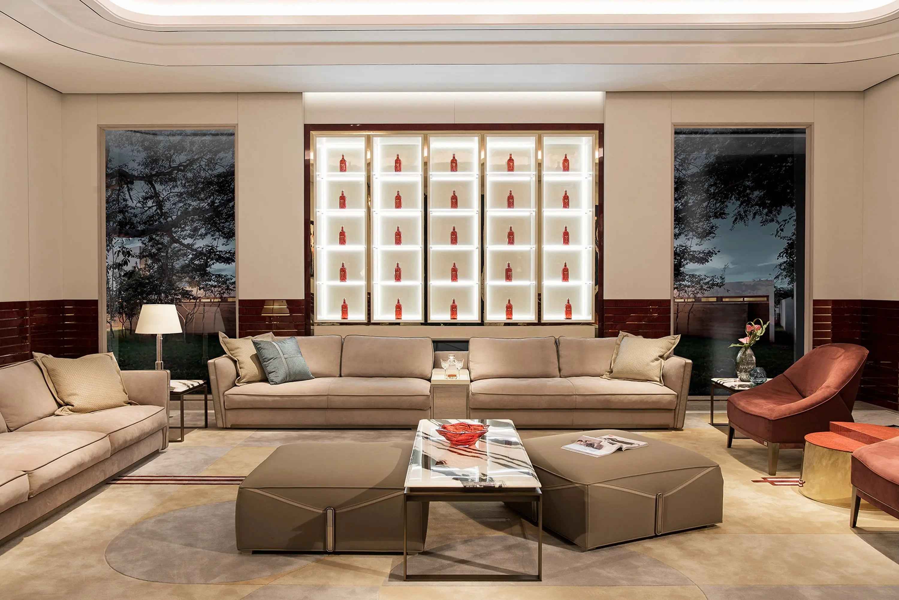 Classic light luxury style W011H3 Visionnaire style Atreyu Coffee Table Tea table Coner table