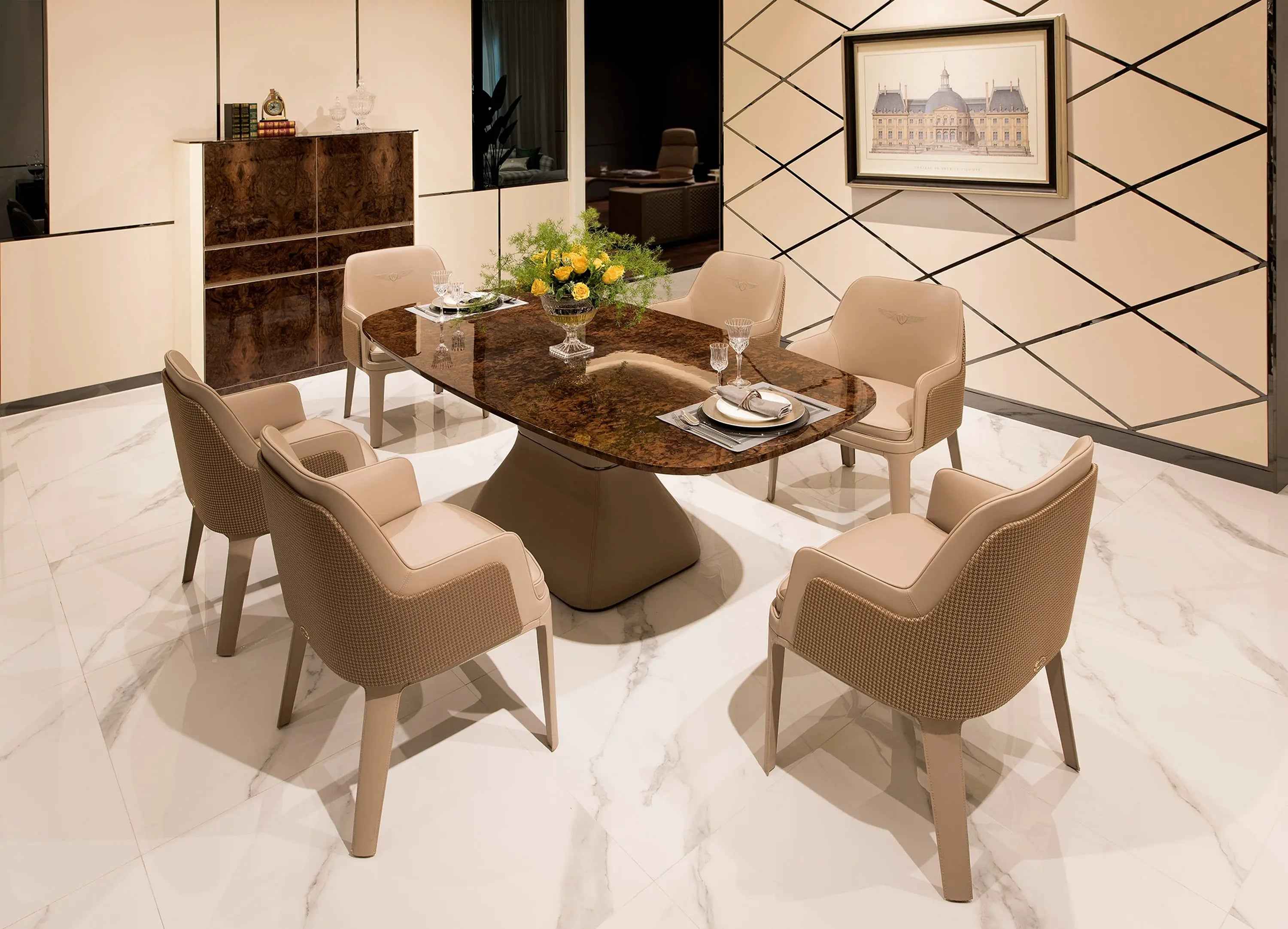 Comfortable and Stylish Dining Chair - Perfect for Any Home W001D5A W001D5B Bentley style Kendal Chair dining chair