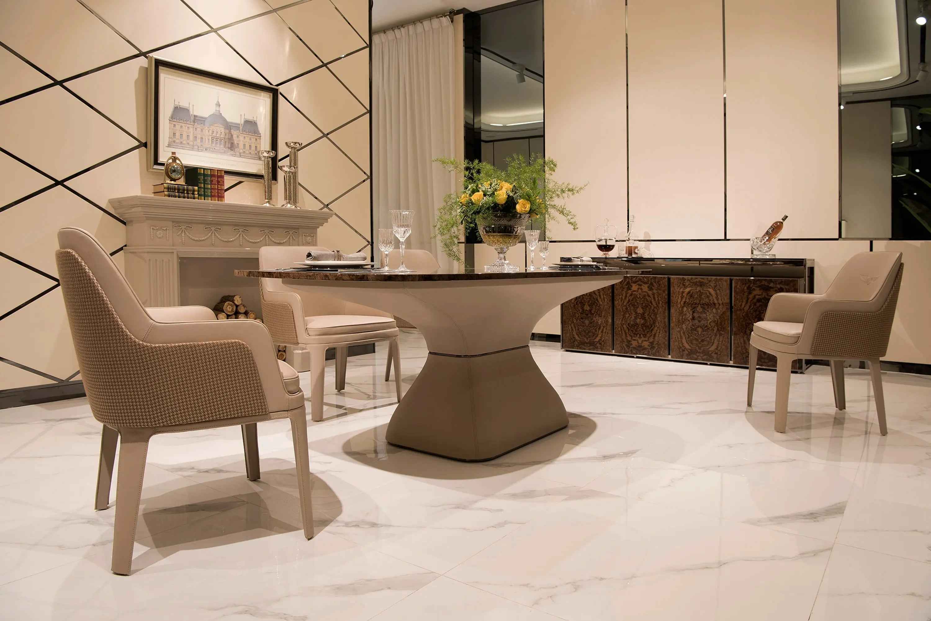 Comfortable and Stylish Dining Chair - Perfect for Any Home W001D5A W001D5B Bentley style Kendal Chair dining chair