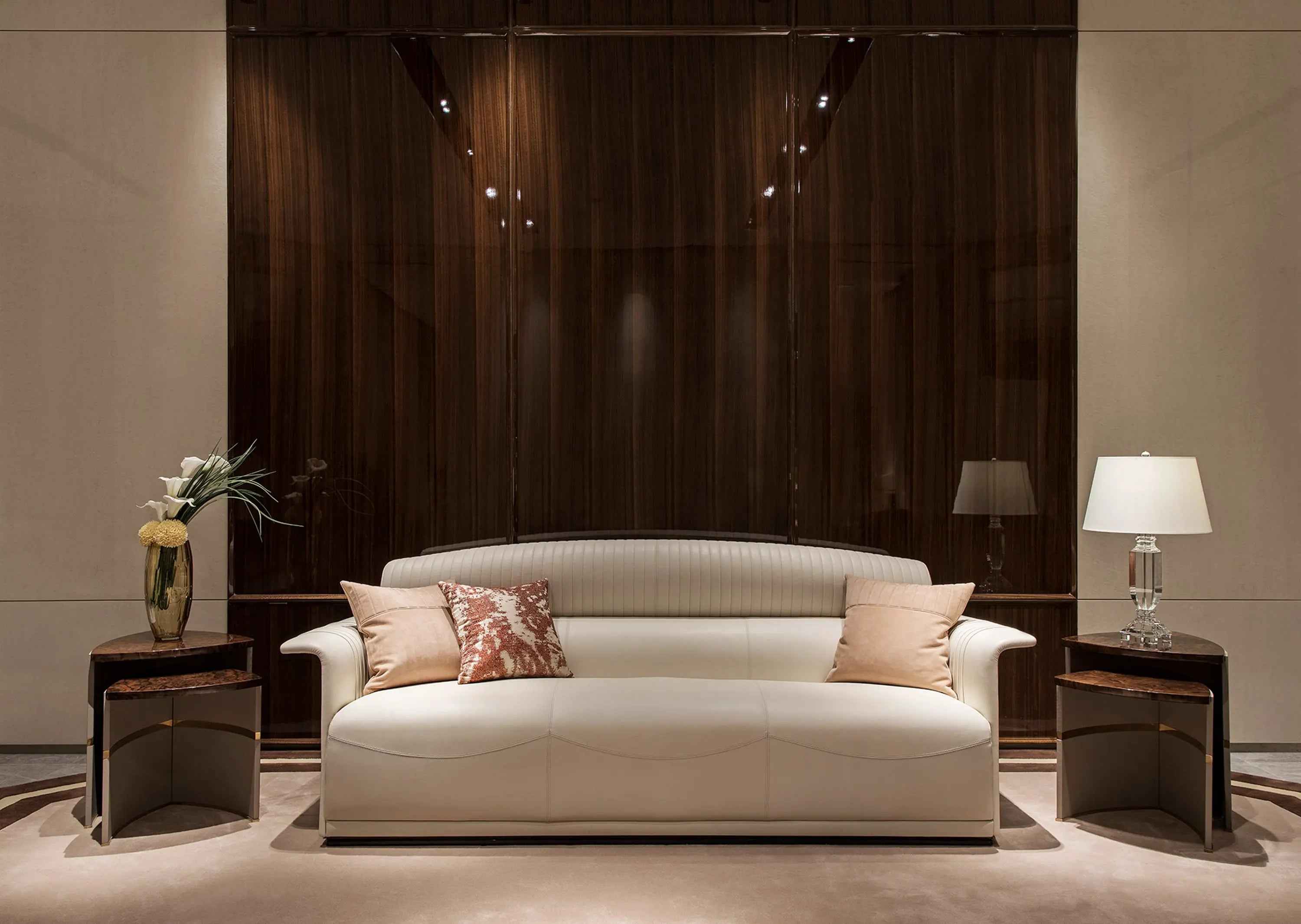 Contemporary Living Room Modern W021H6 Turri style Madison Coffee Table Tea table Coner table