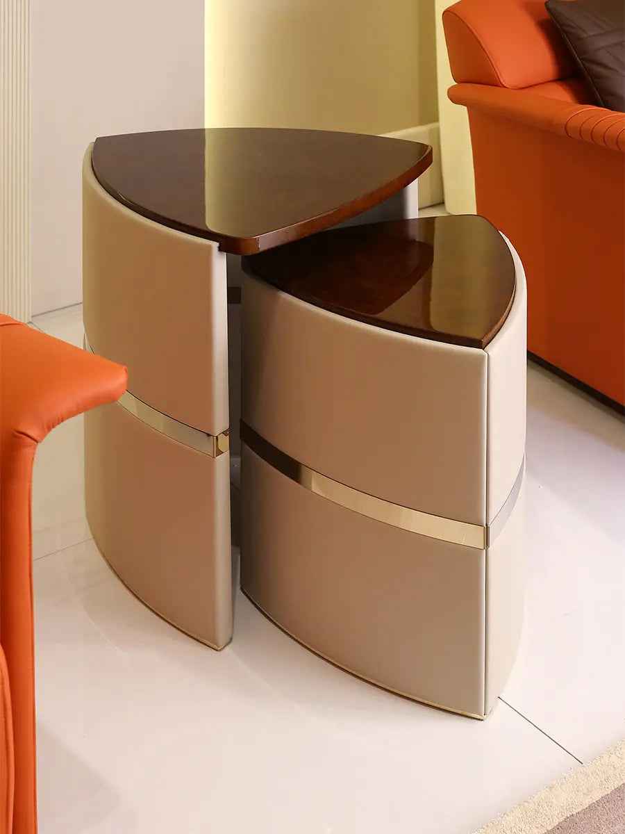 Contemporary Living Room Modern W021H6 Turri style Madison Coffee Table Tea table Coner table