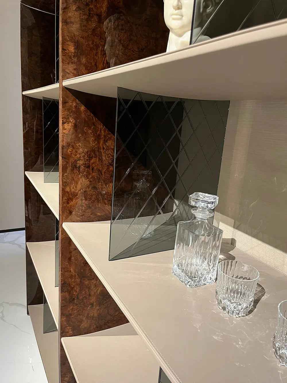 Contemporary Wooden Bookshelf with Storage W016S26 Bentley style Eastwood Bookshelves Closet office bookshelf