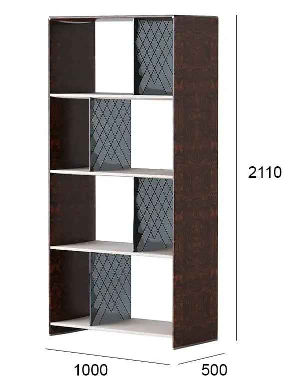 Contemporary Wooden Bookshelf with Storage W016S26 Bentley style Eastwood Bookshelves Closet office bookshelf