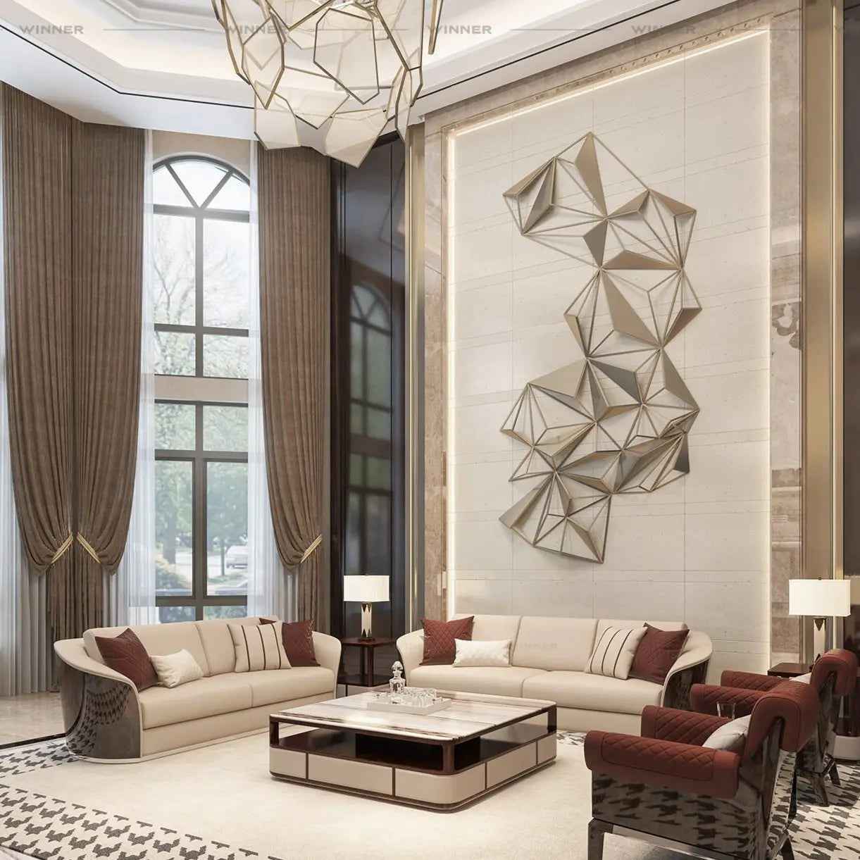 Contemporary marble coffee table W010H1D Bentley Coffee Table Tea table Coner table