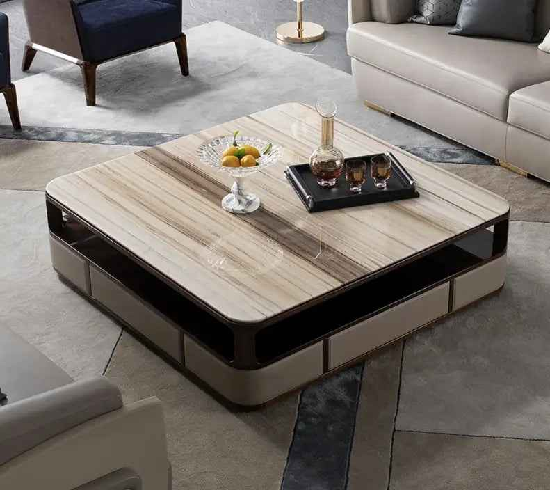 Contemporary marble coffee table W010H1D Bentley Coffee Table Tea table Coner table